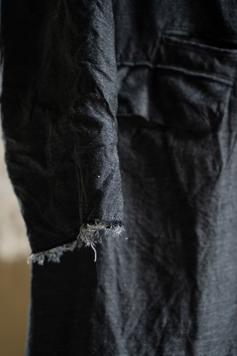 【ラスト1点】Cut Off Classic Straight Coat "1983"-NN（MELANGE GRAY）