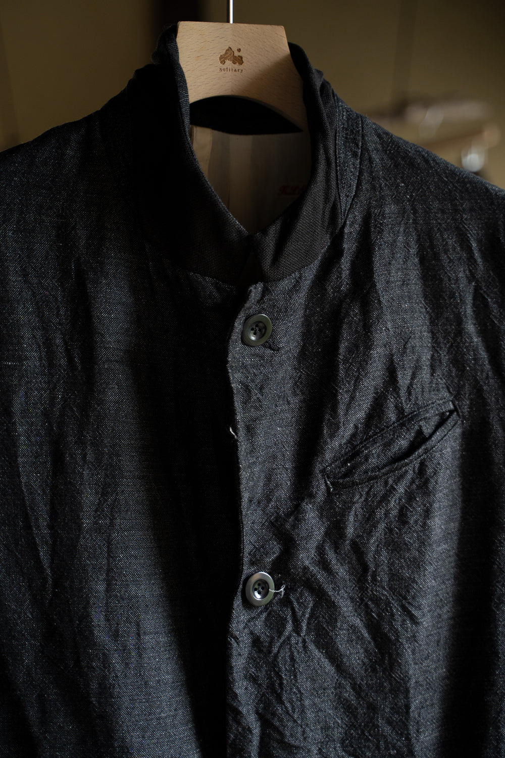 【ラスト1点】Cut Off Classic Straight Coat "1983"-NN（MELANGE GRAY）