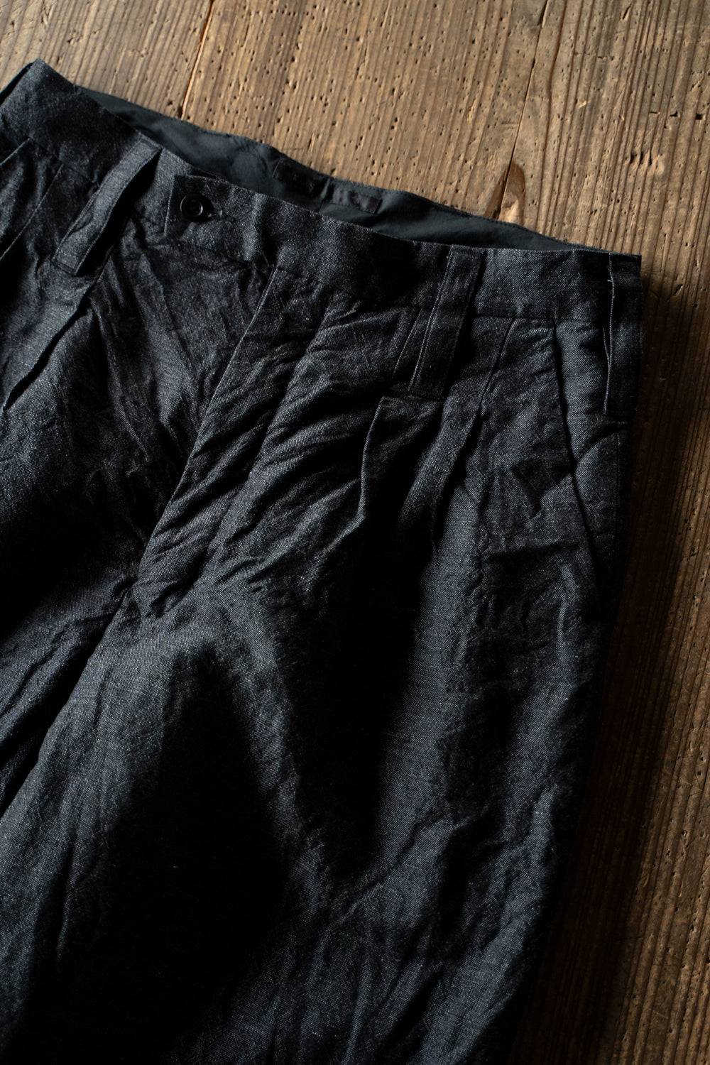 re Designed Barrel Trousers"GL GOSSE"-NN（MELANGE GRAY）