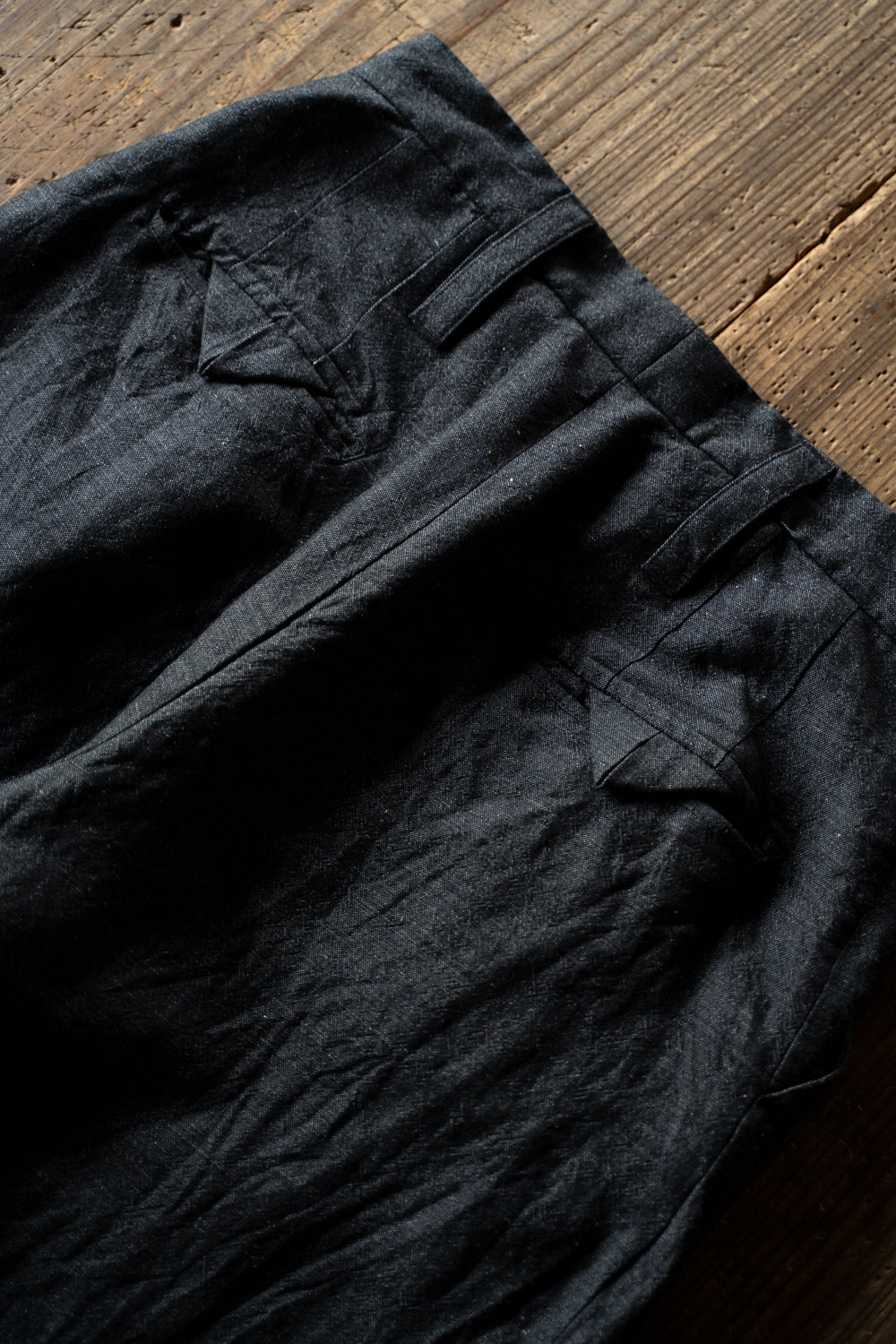 re Designed Barrel Trousers"GL GOSSE"-NN（MELANGE GRAY）