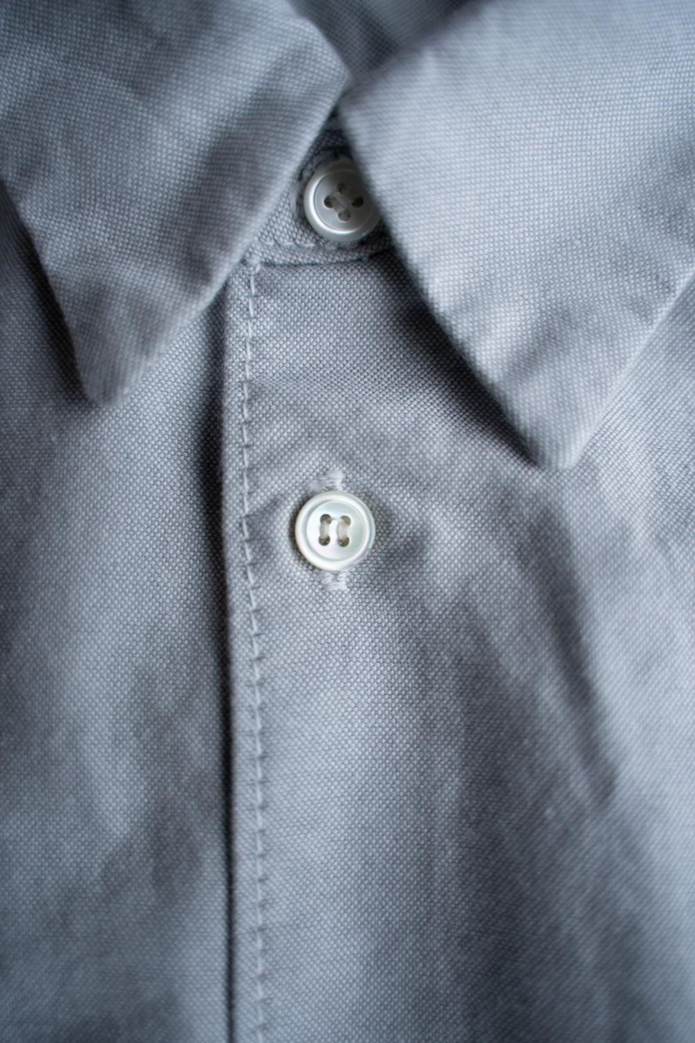 SH01B ボックスレギュラー２本針シャツox（GREY）