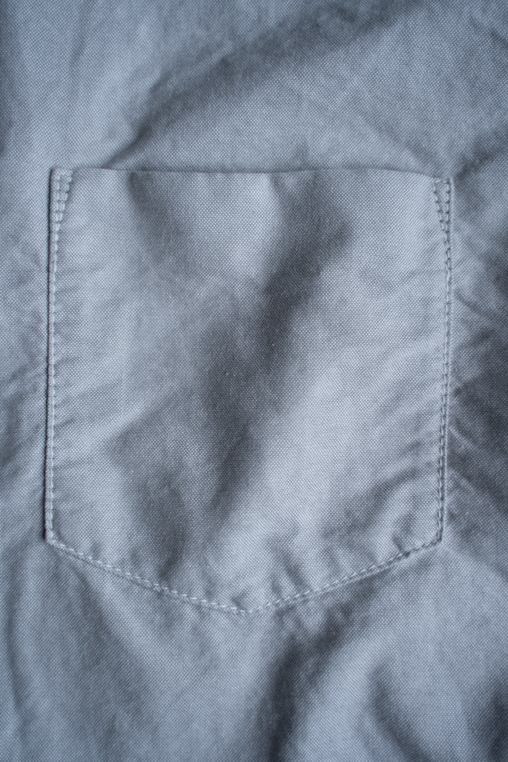 SH01B ボックスレギュラー２本針シャツox（GREY）