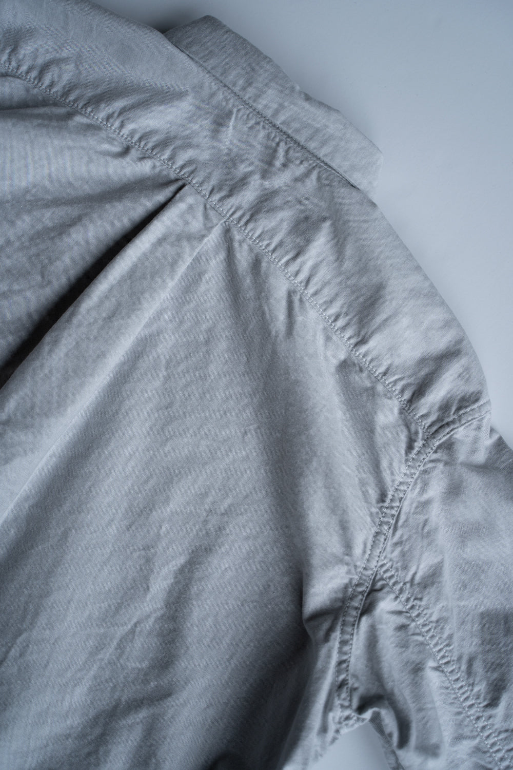 SH01B ボックスレギュラー２本針シャツox（GREY）