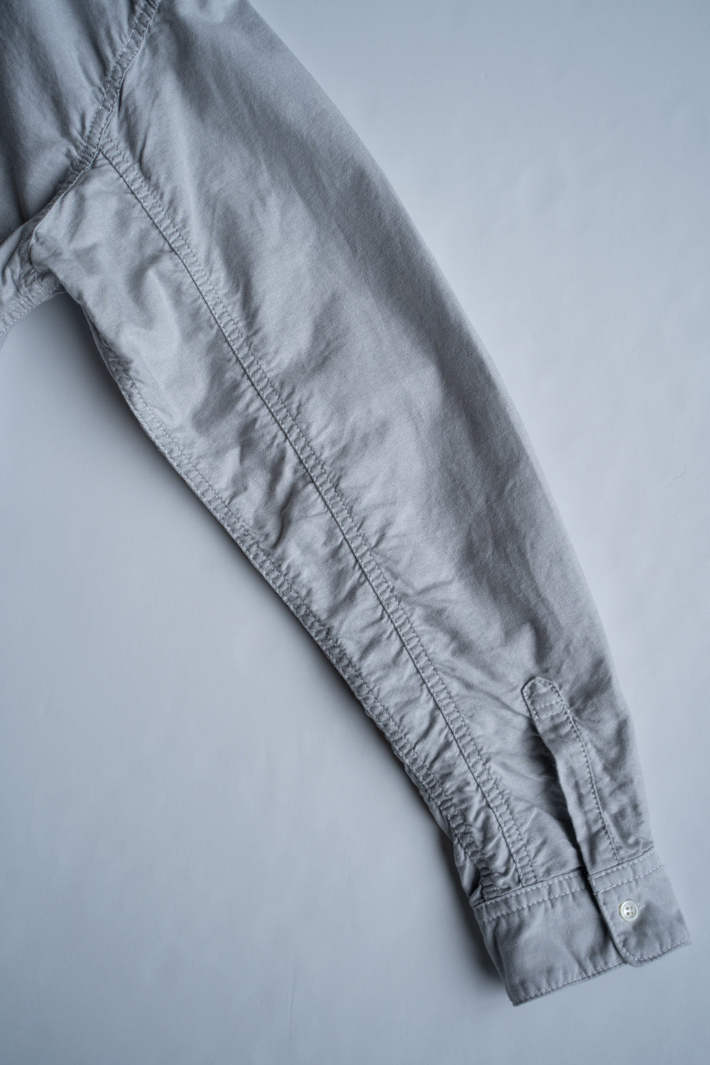 SH01B ボックスレギュラー２本針シャツox（GREY）