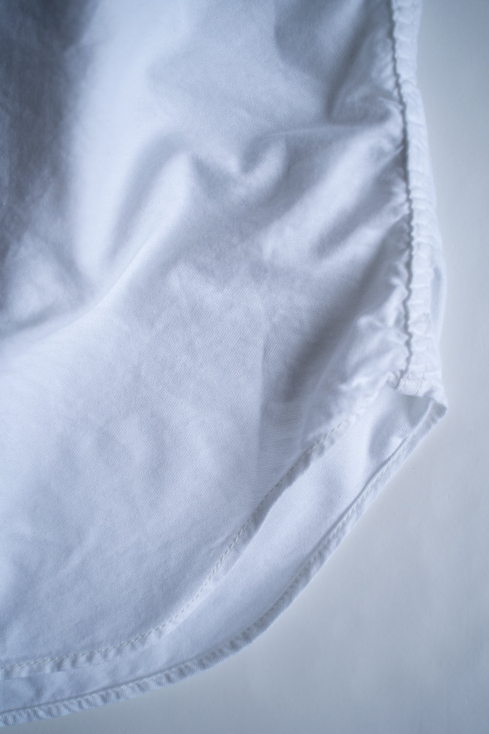 SH01B ボックスレギュラー２本針シャツox（WHITE）