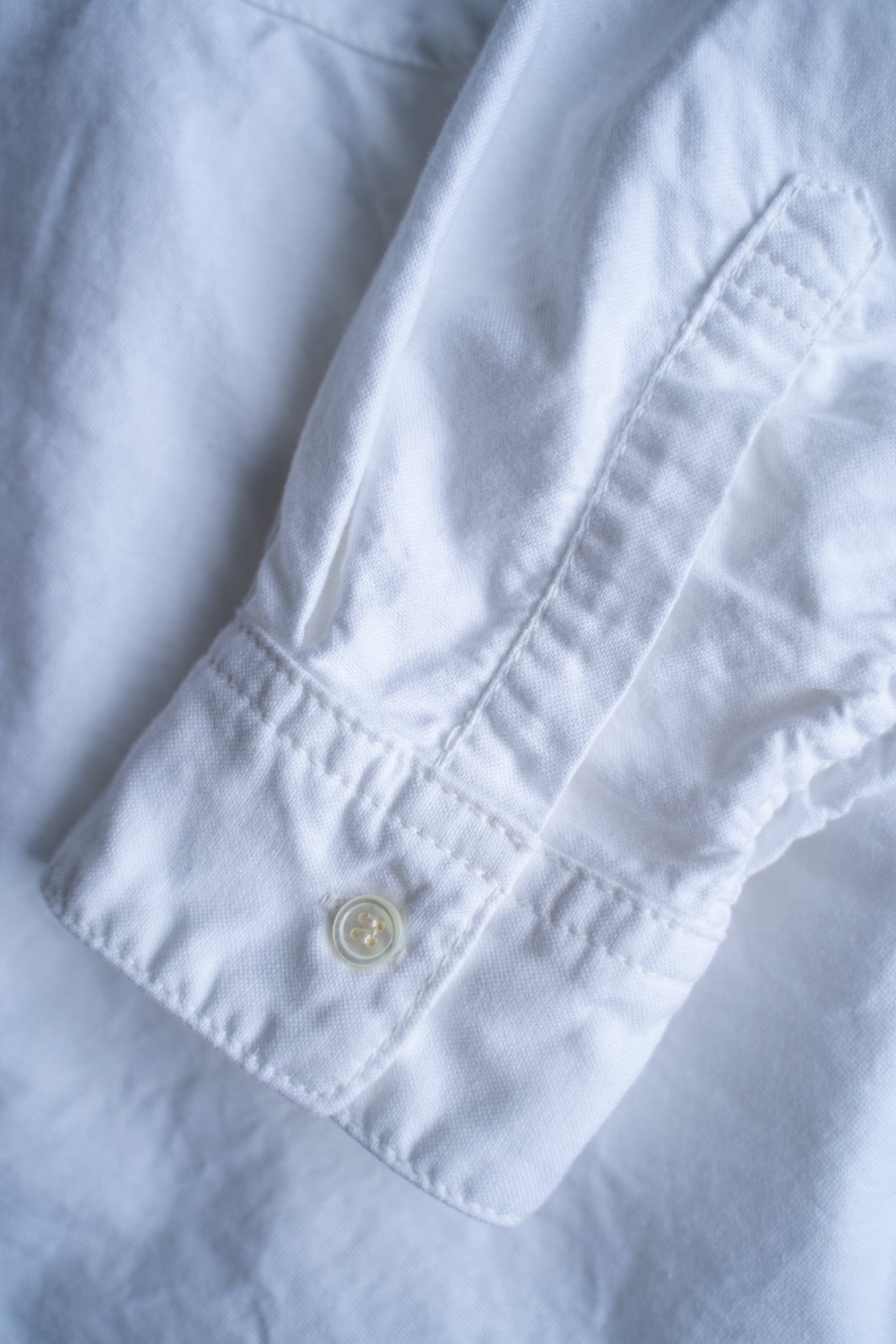 SH01B ボックスレギュラー２本針シャツox（WHITE）