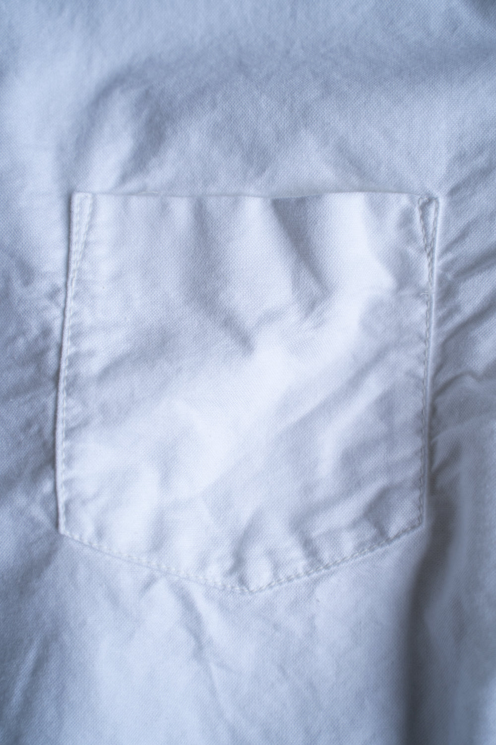 SH01B ボックスレギュラー２本針シャツox（WHITE）