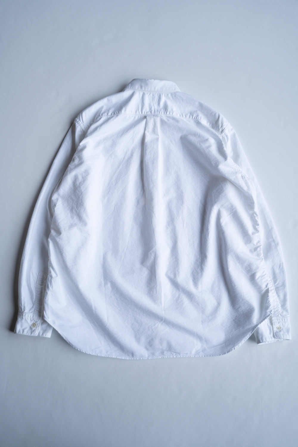 SH01B ボックスレギュラー２本針シャツox（WHITE）