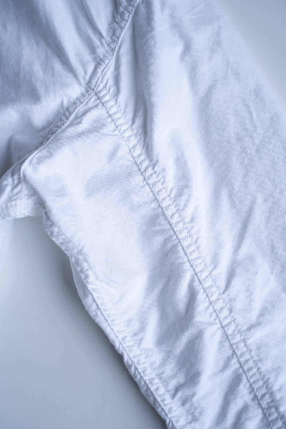 SH01B ボックスレギュラー２本針シャツox（WHITE）