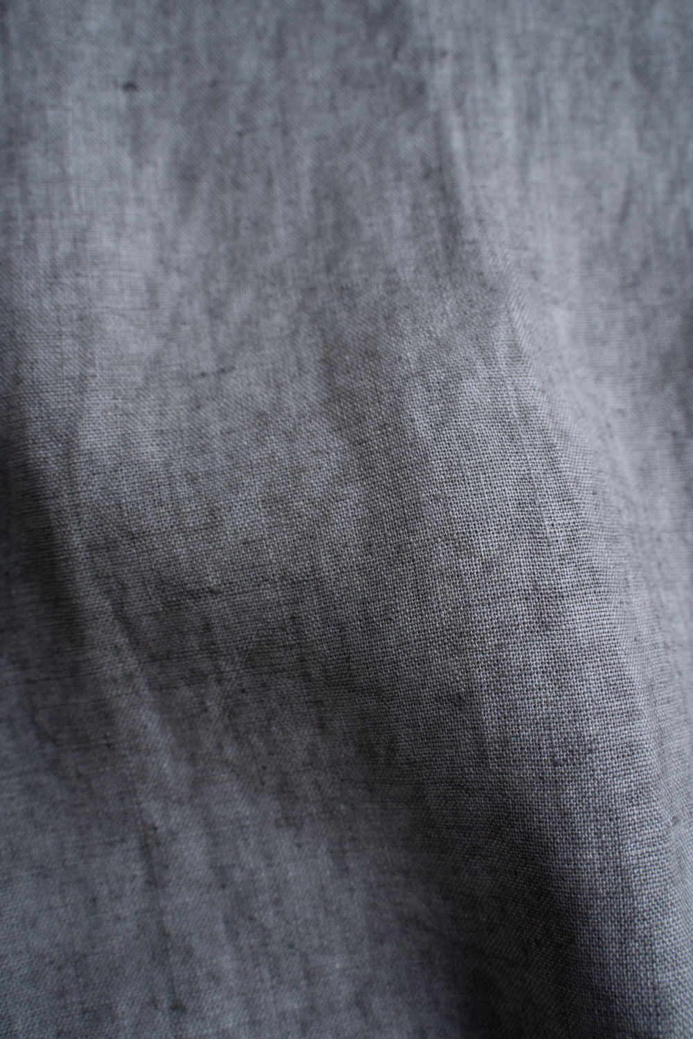 大麻シャツ 3（松煙）