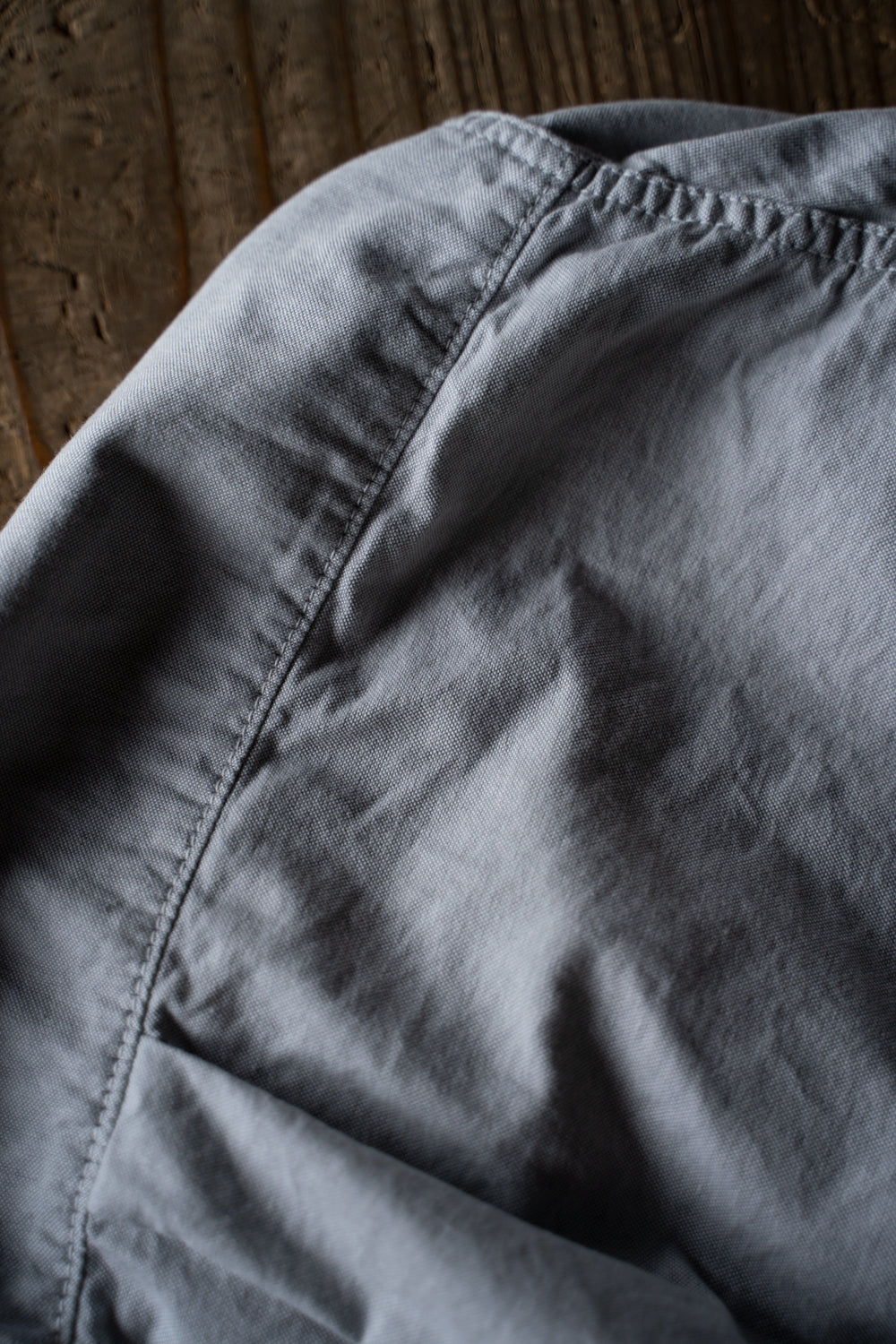SH01B ボックスレギュラー２本針シャツox（GREY）