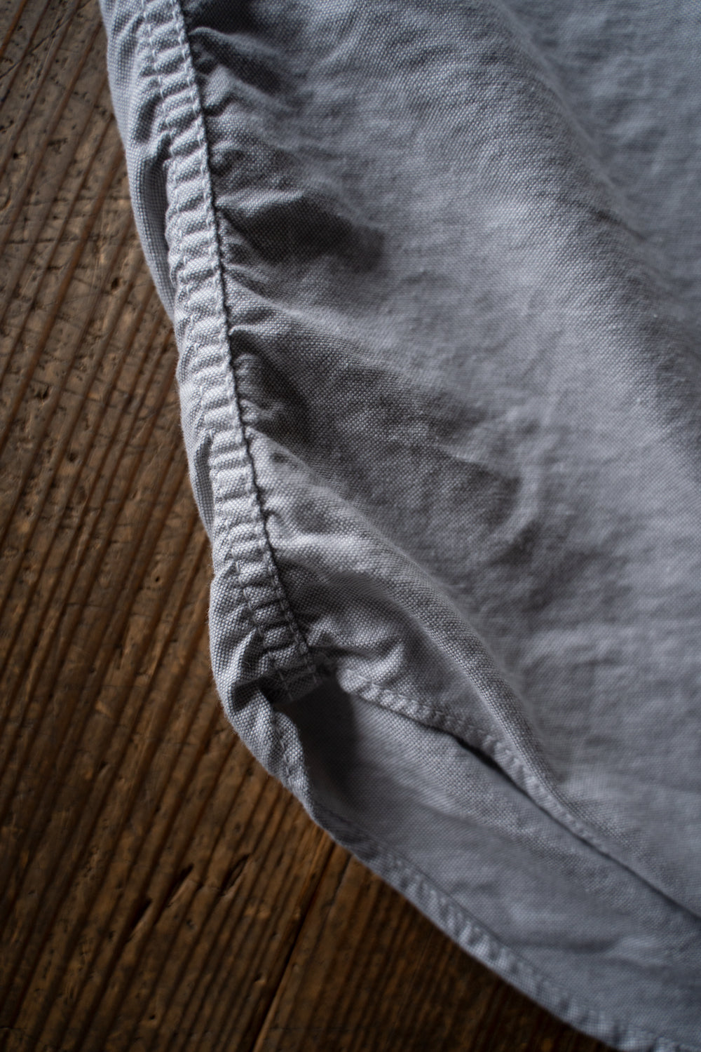 SH01B ボックスレギュラー２本針シャツox（GREY）