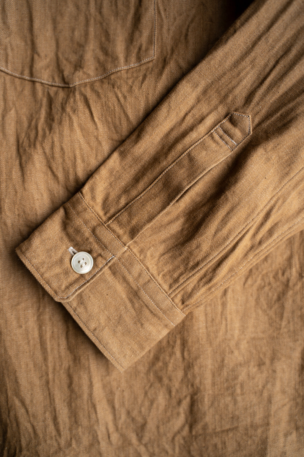 SH04B ワイドスプレッド Denim（BROWN）