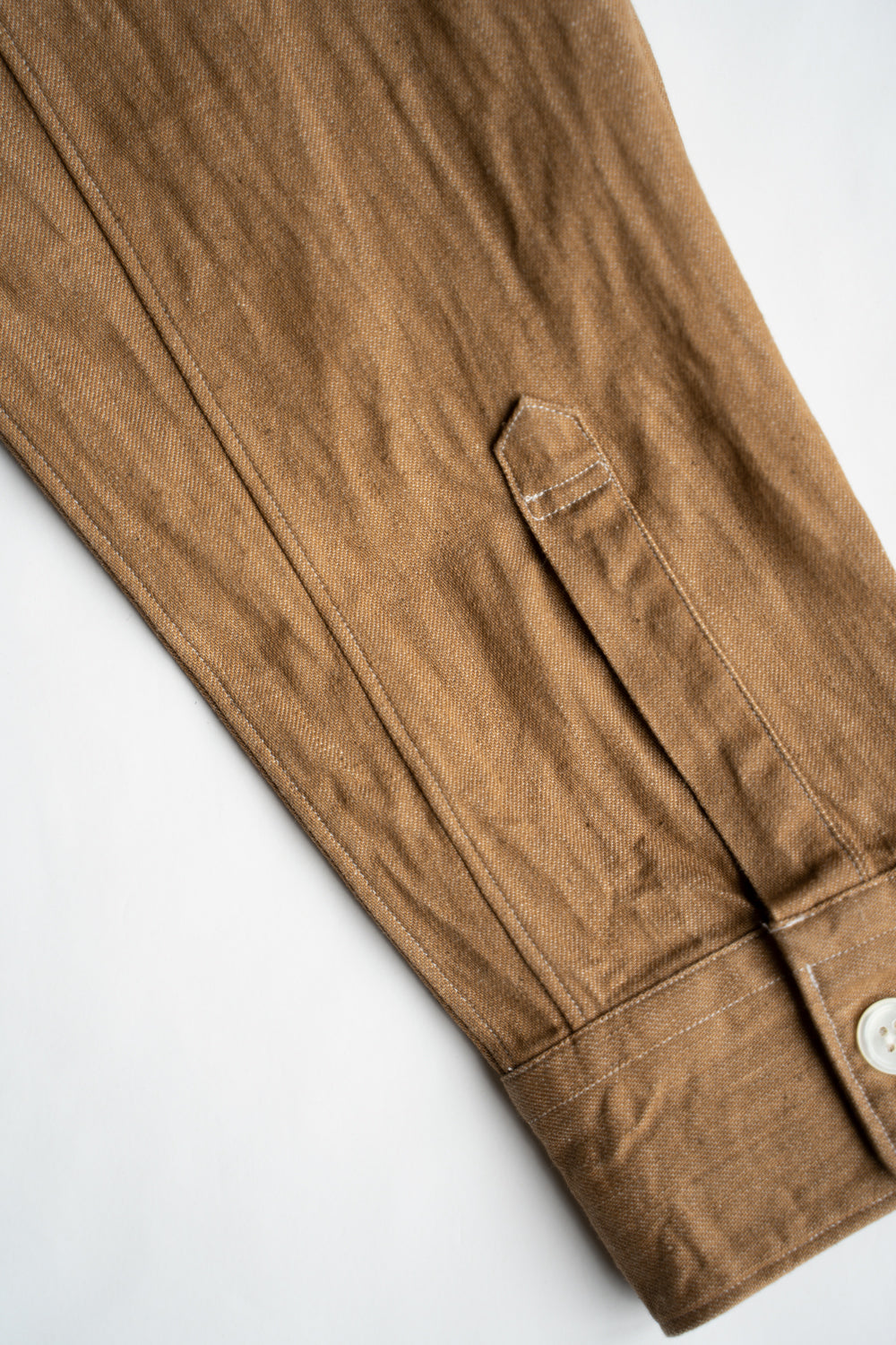 SH04B ワイドスプレッド Denim（BROWN）
