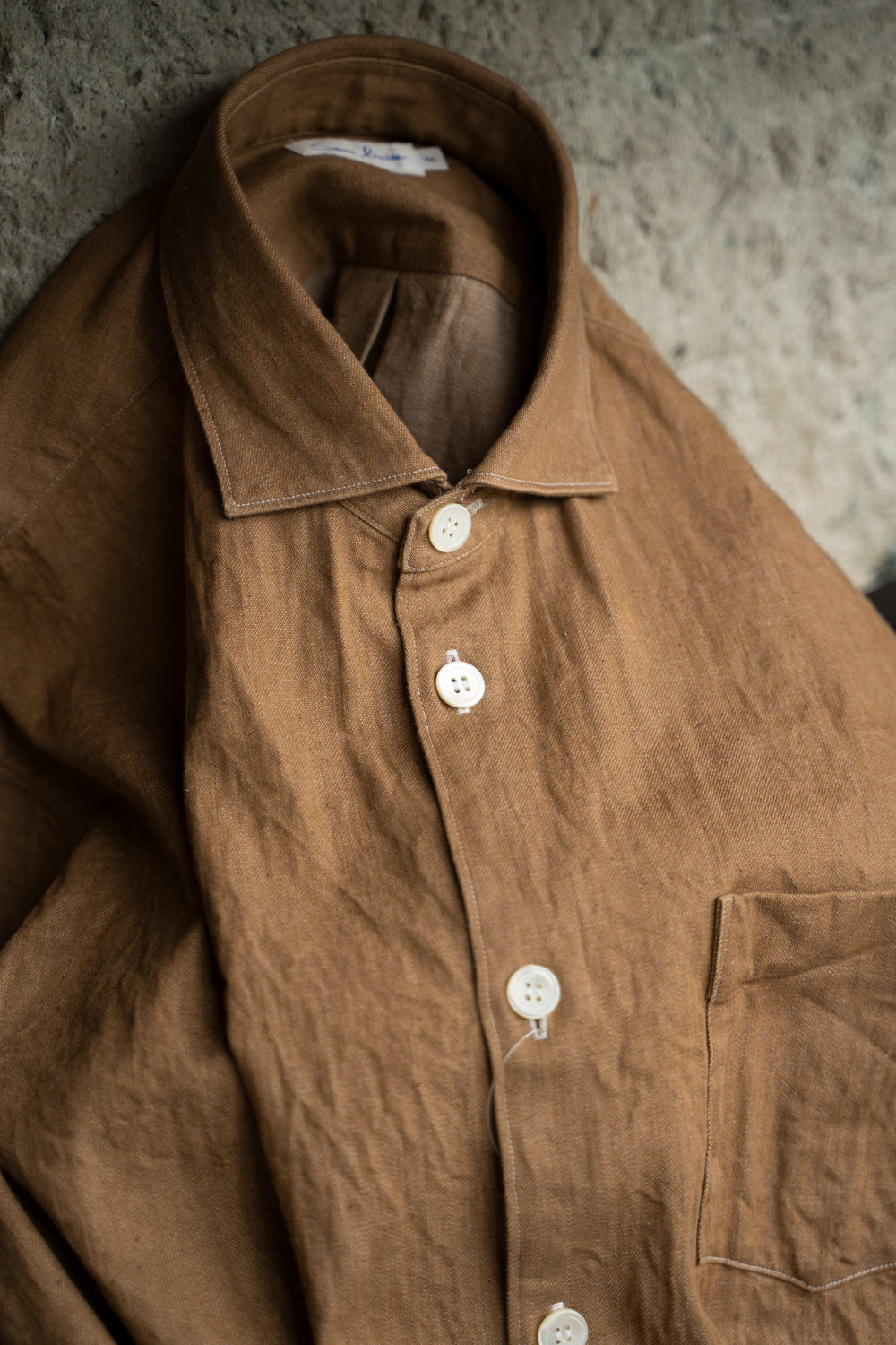 SH04B ワイドスプレッド Denim（BROWN）