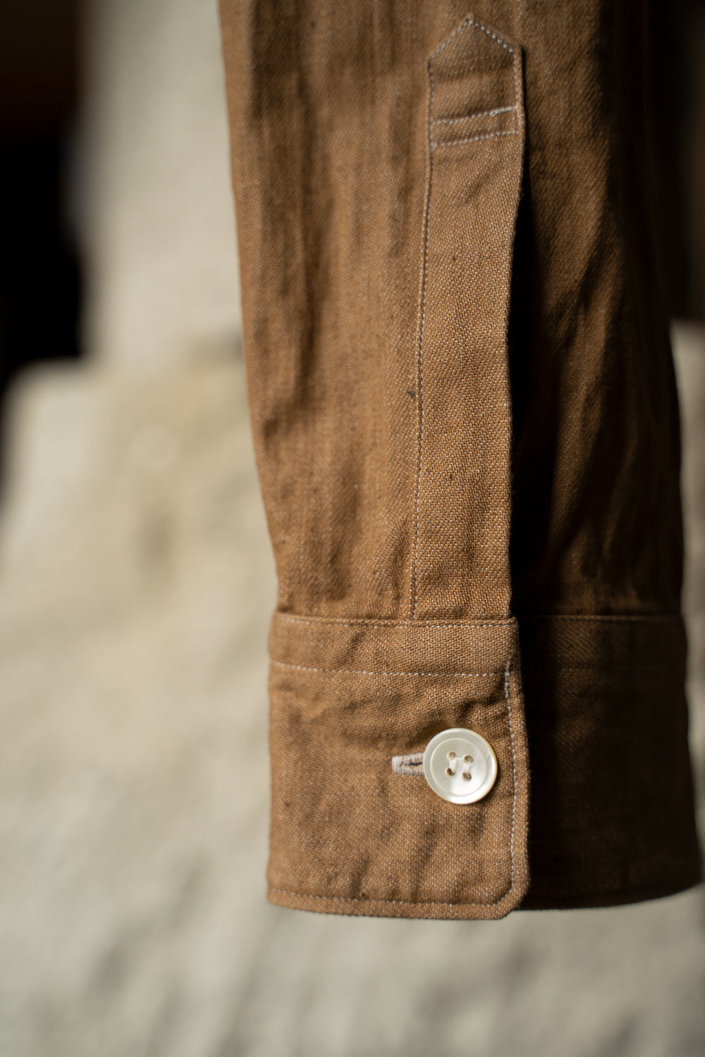 SH04B ワイドスプレッド Denim（BROWN）