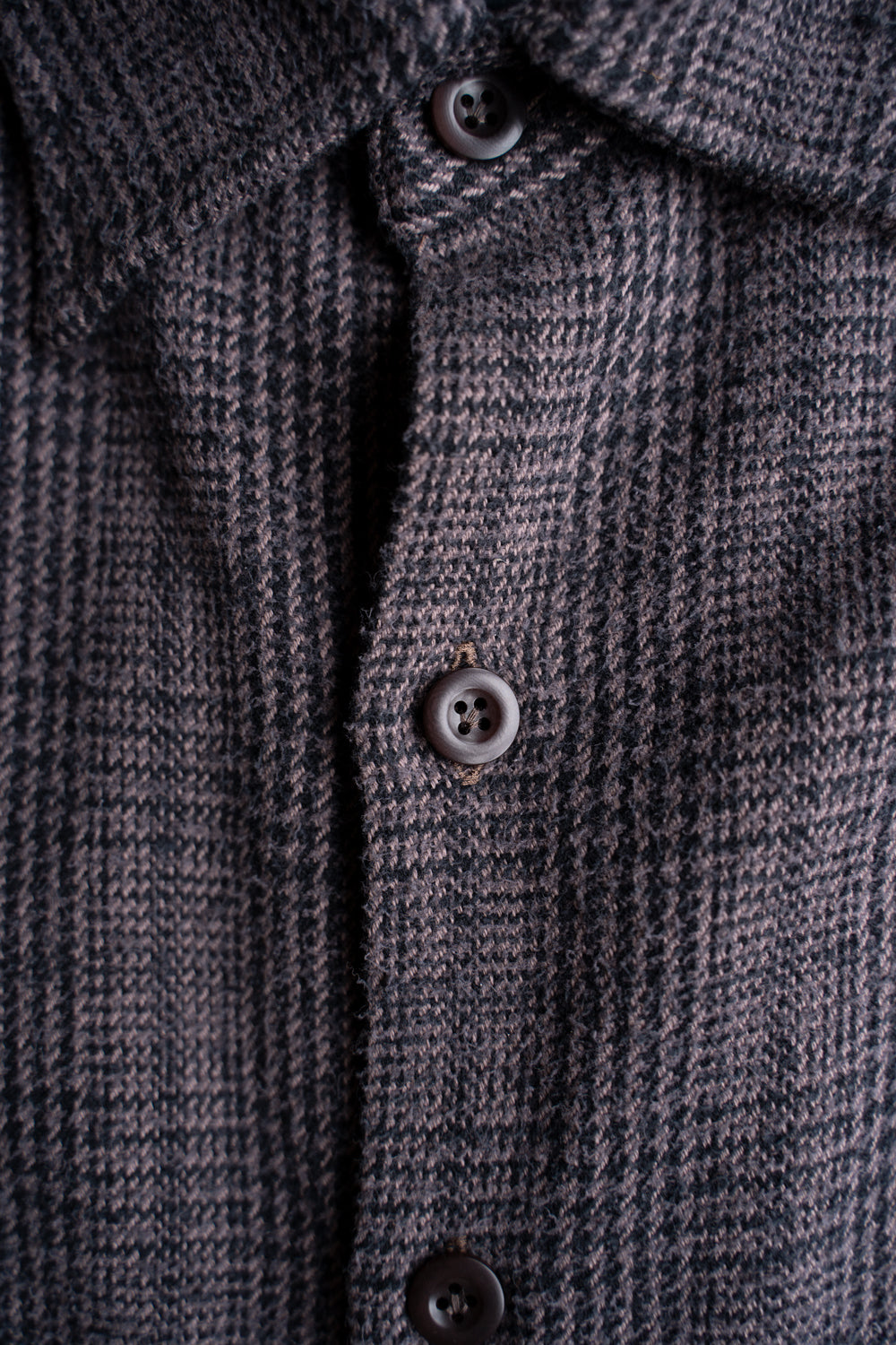 Mist Glen Windsor Wide Collar Shirt（SEPIA BROWN）