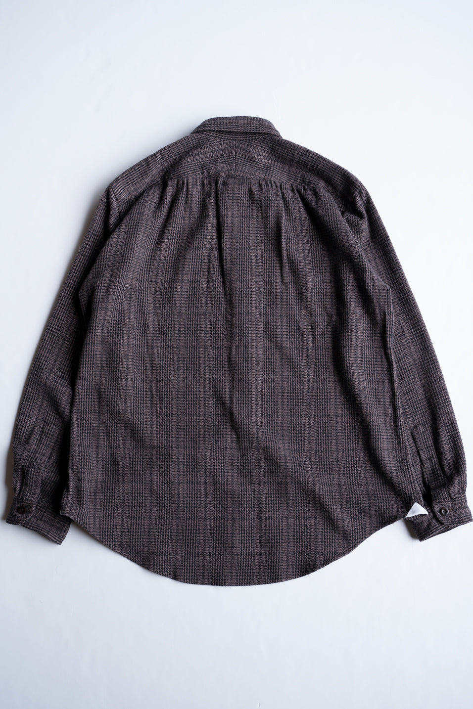 Mist Glen Windsor Wide Collar Shirt（SEPIA BROWN）