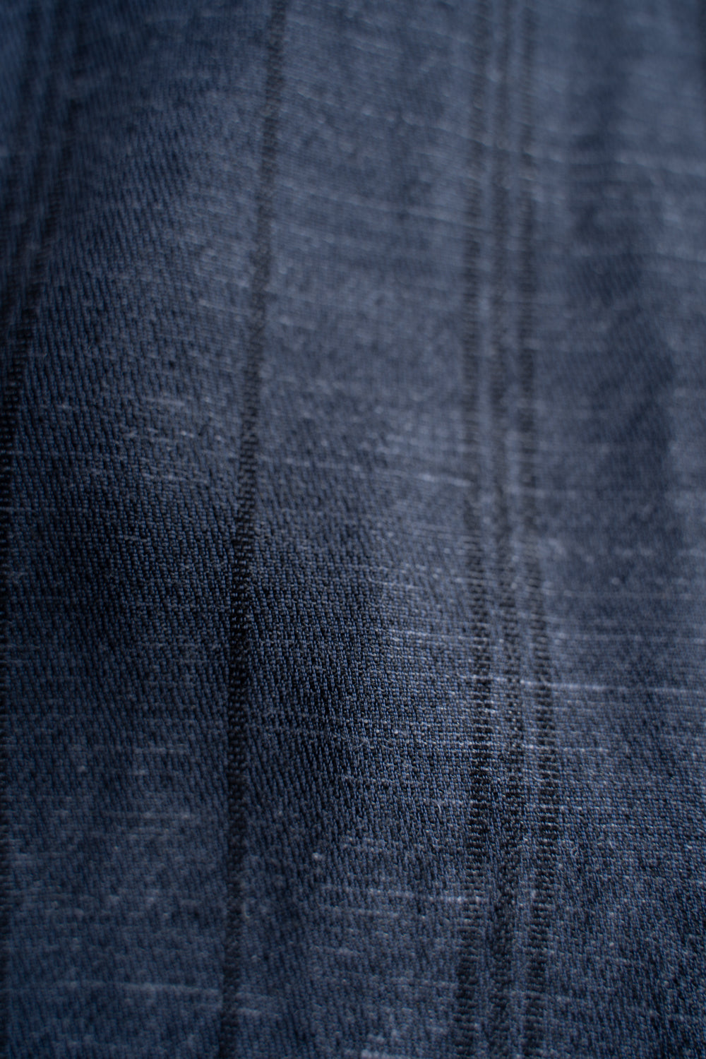 Ethnic Stripe Lounge Shirt（SMALT BLUE）