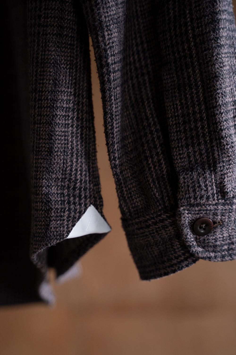 Mist Glen Windsor Wide Collar Shirt（SEPIA BROWN）