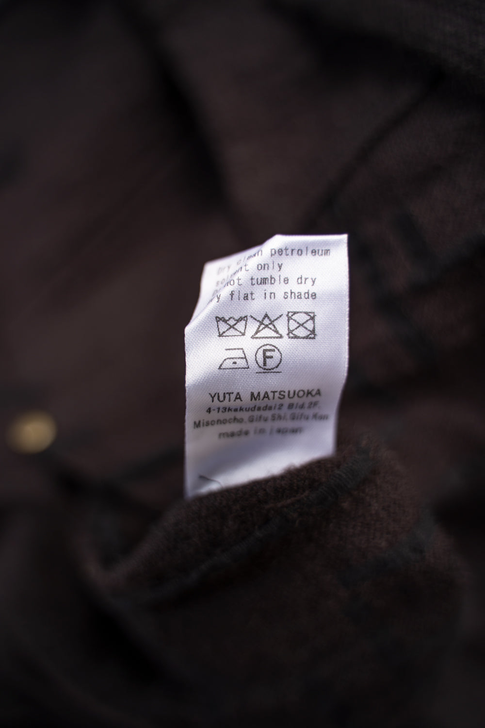 Site Plan Jaquard Curved Yoke Pants/サイトプランジャカードカーブドヨークパンツ（DARK GRAY）