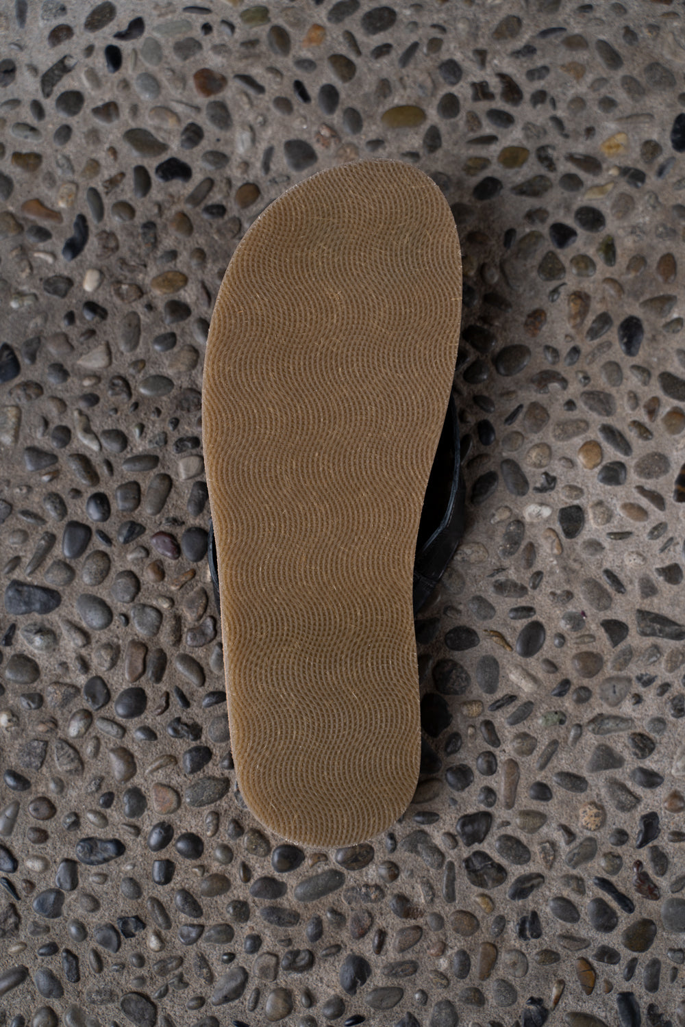 【ラスト1点】B-Sandals-Crocodile（BLACK）