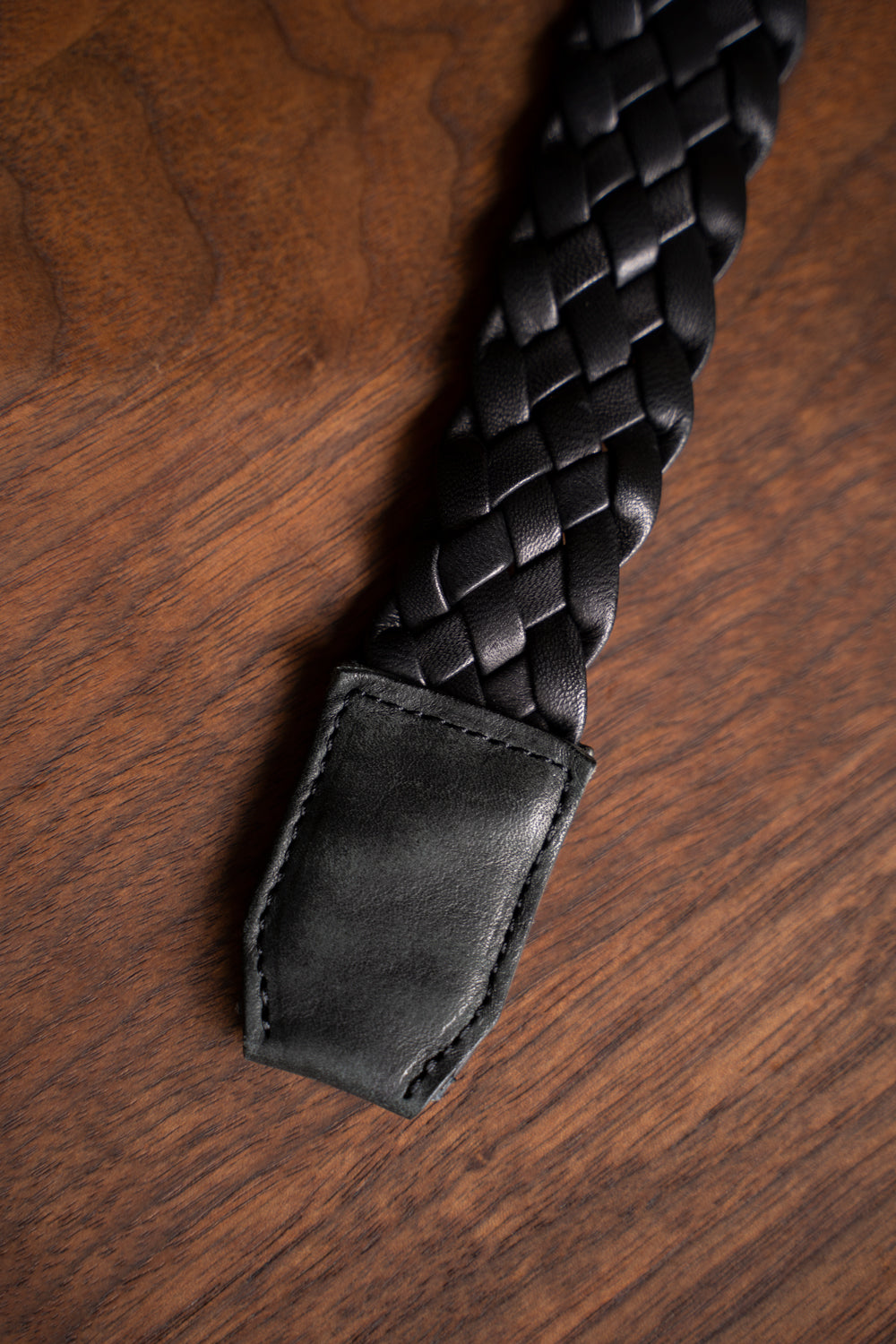 【ラスト1点】Hand Braided Handle Belt（BLACK）