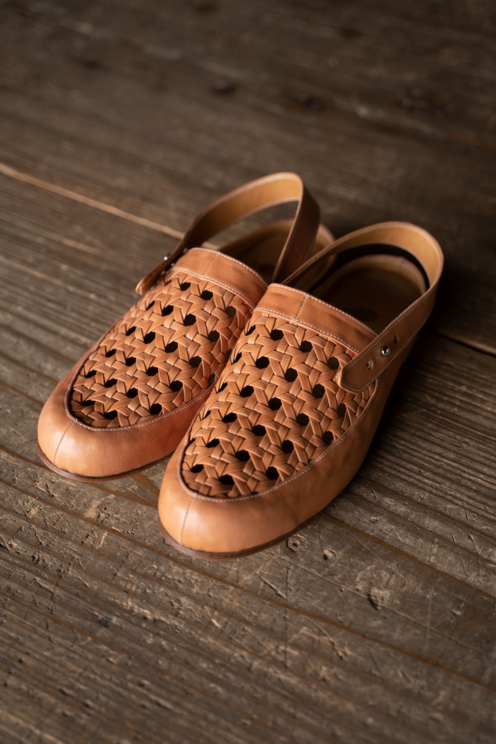 ラスト1点】【PETROSOLAUM/ペテロオラウム】Cage Sandals（Horse