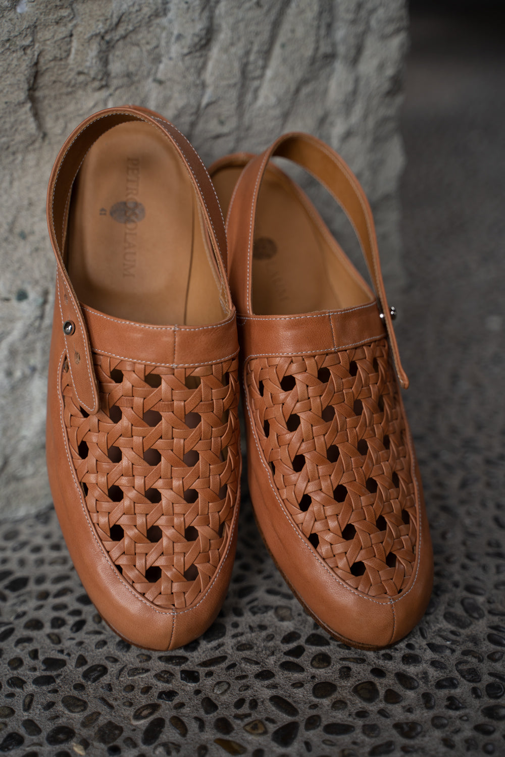 【ラスト1点】Cage Sandals（Horse Membrane-CAMEL）