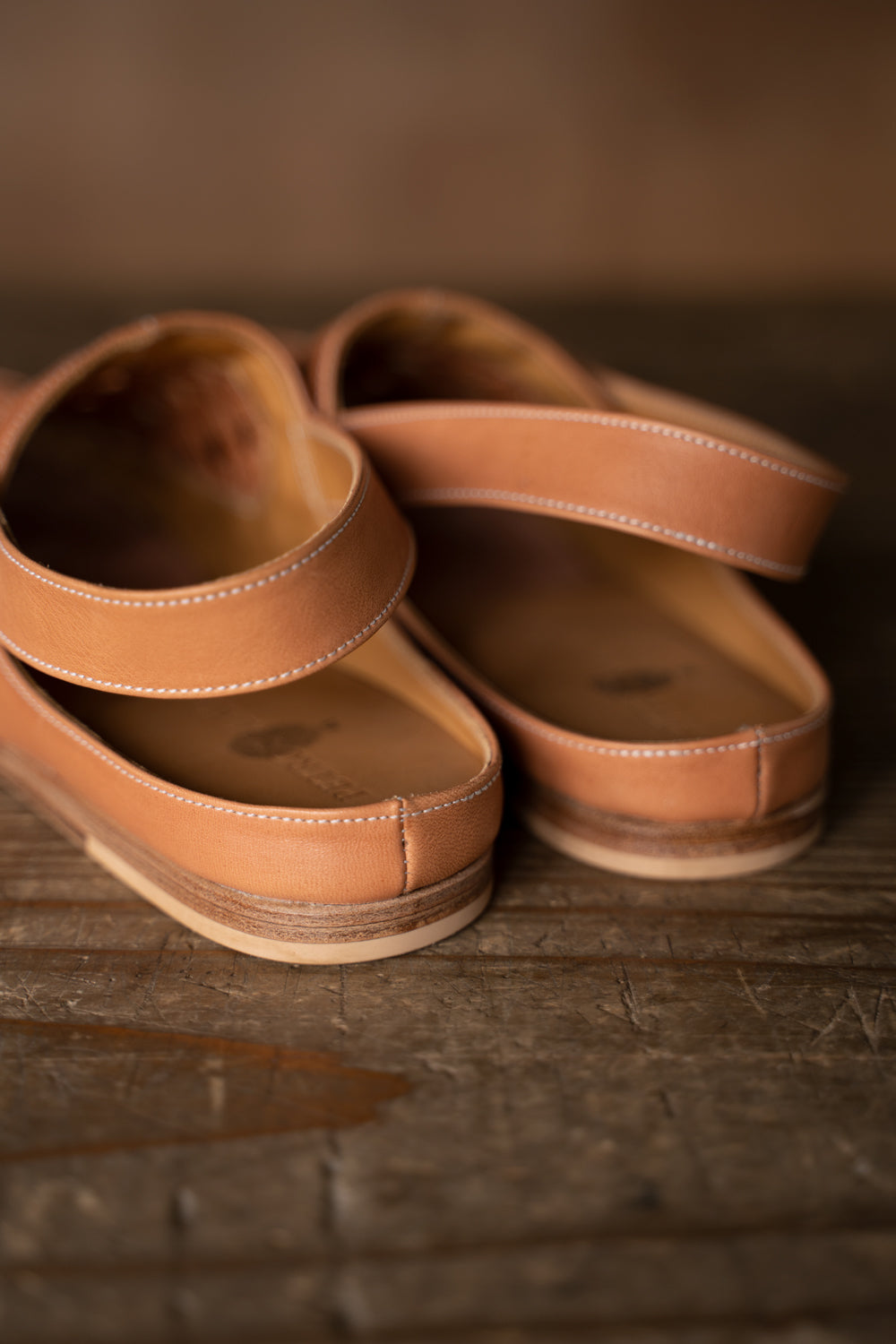 【ラスト1点】Cage Sandals（Horse Membrane-CAMEL）