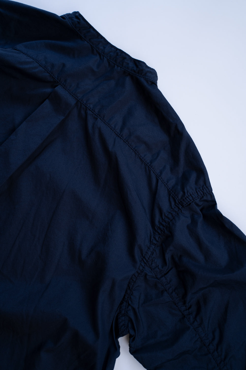 【ラスト1点】SH06B ボックススタンド２本針シャツ（NAVY）