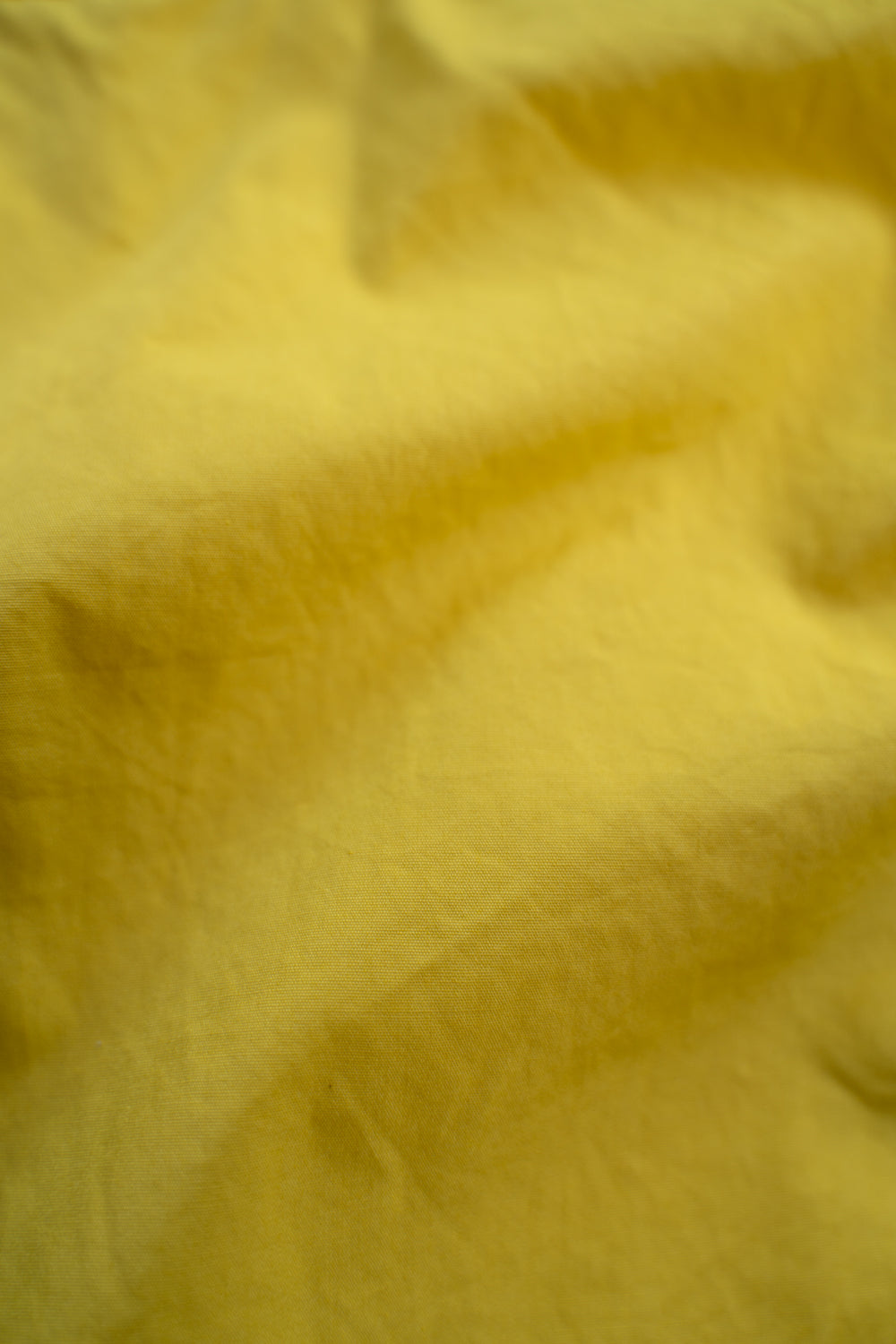 【ラスト1点】SH06B ボックススタンド２本針製品染シャツ（YELLOW）