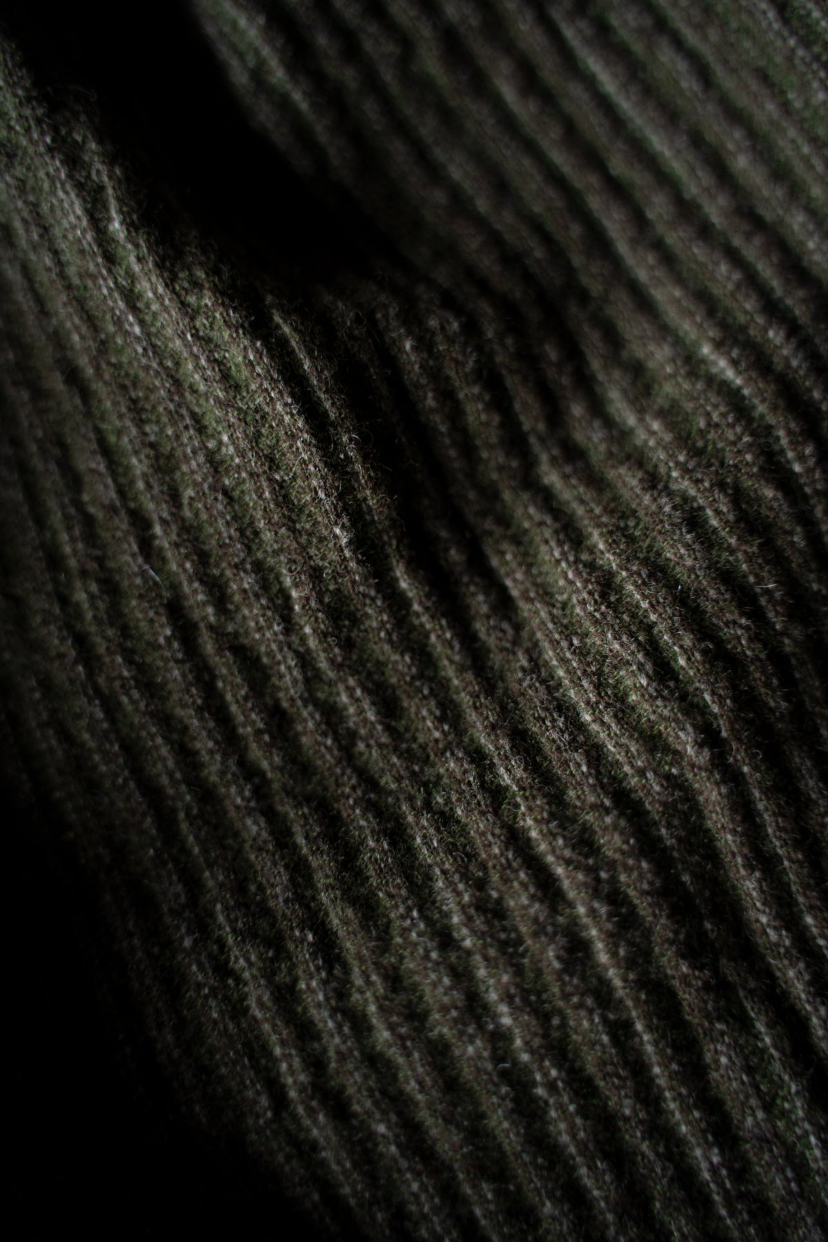 Cocoon Pants - Yak Linen Cotton Cord -（MOSS）