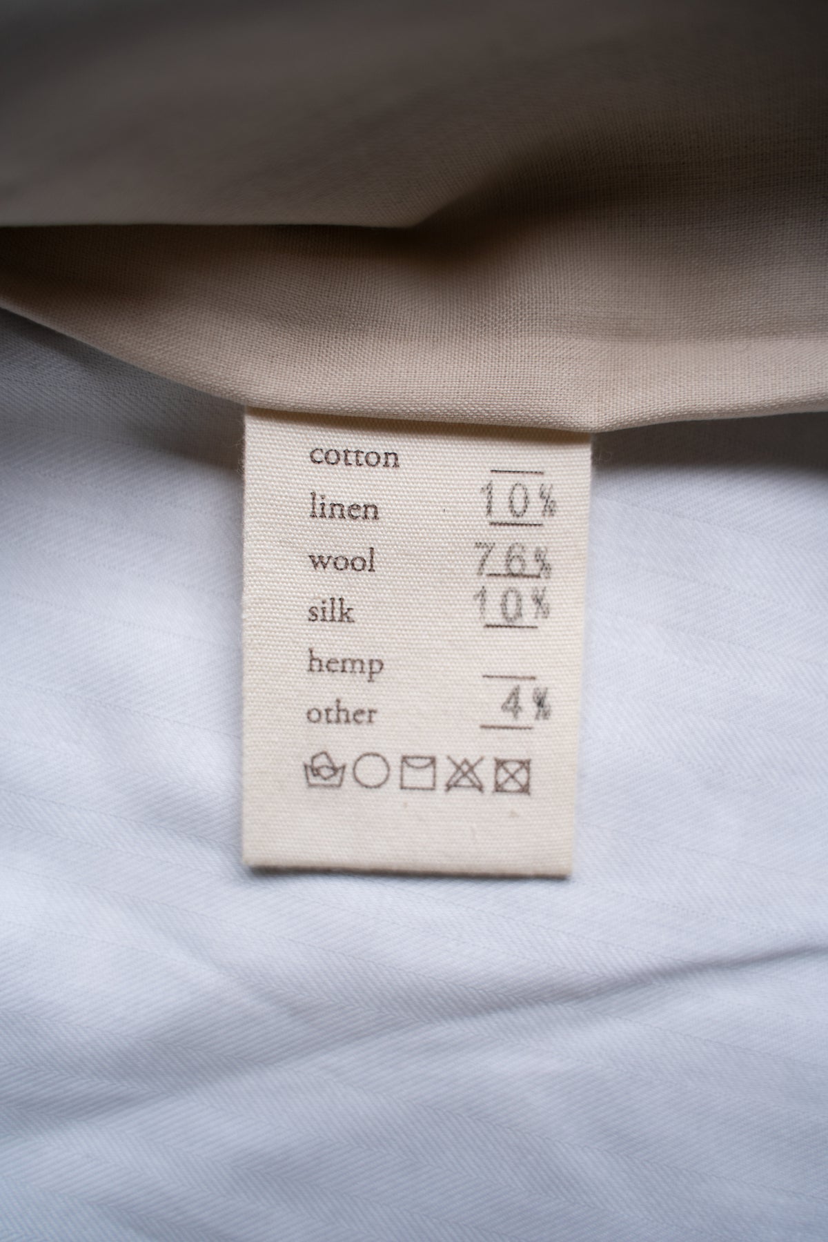 【ラスト1点】Short Mac Coat - Wool Linen Silk Cashmere Check -（BROWN CITRUS）