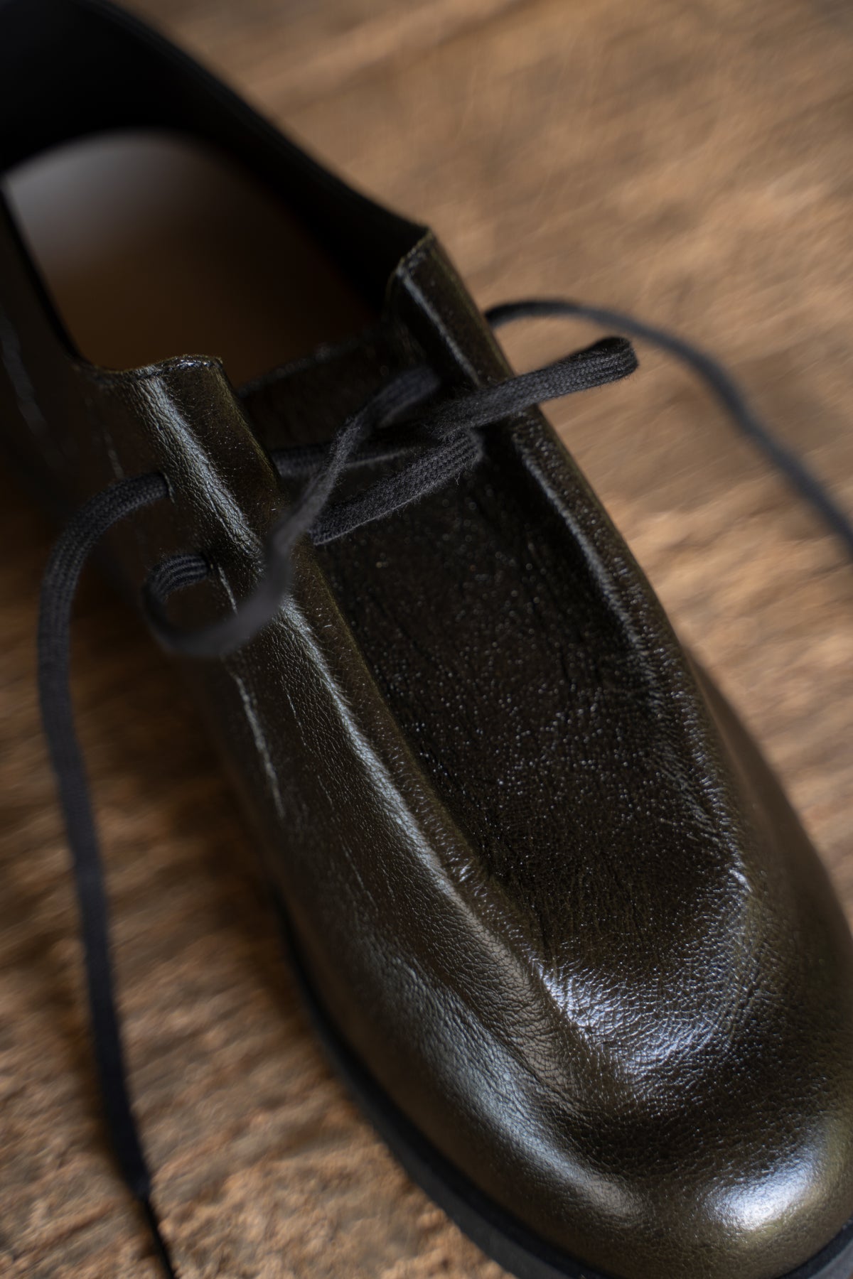 Drawstring - Horse Foggy Reverse（KHAKI-BLACK）
