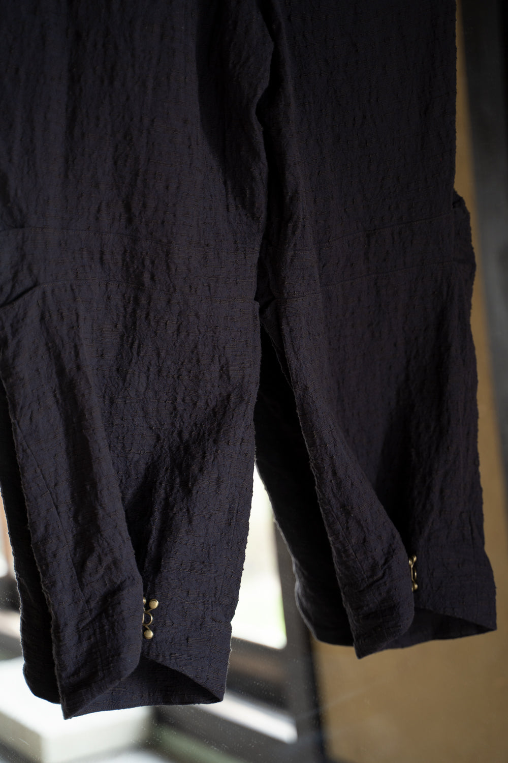 Slub Yarn Dobby Hook Pants/スラブヤーンドビーホックパンツ（CHARCOAL）