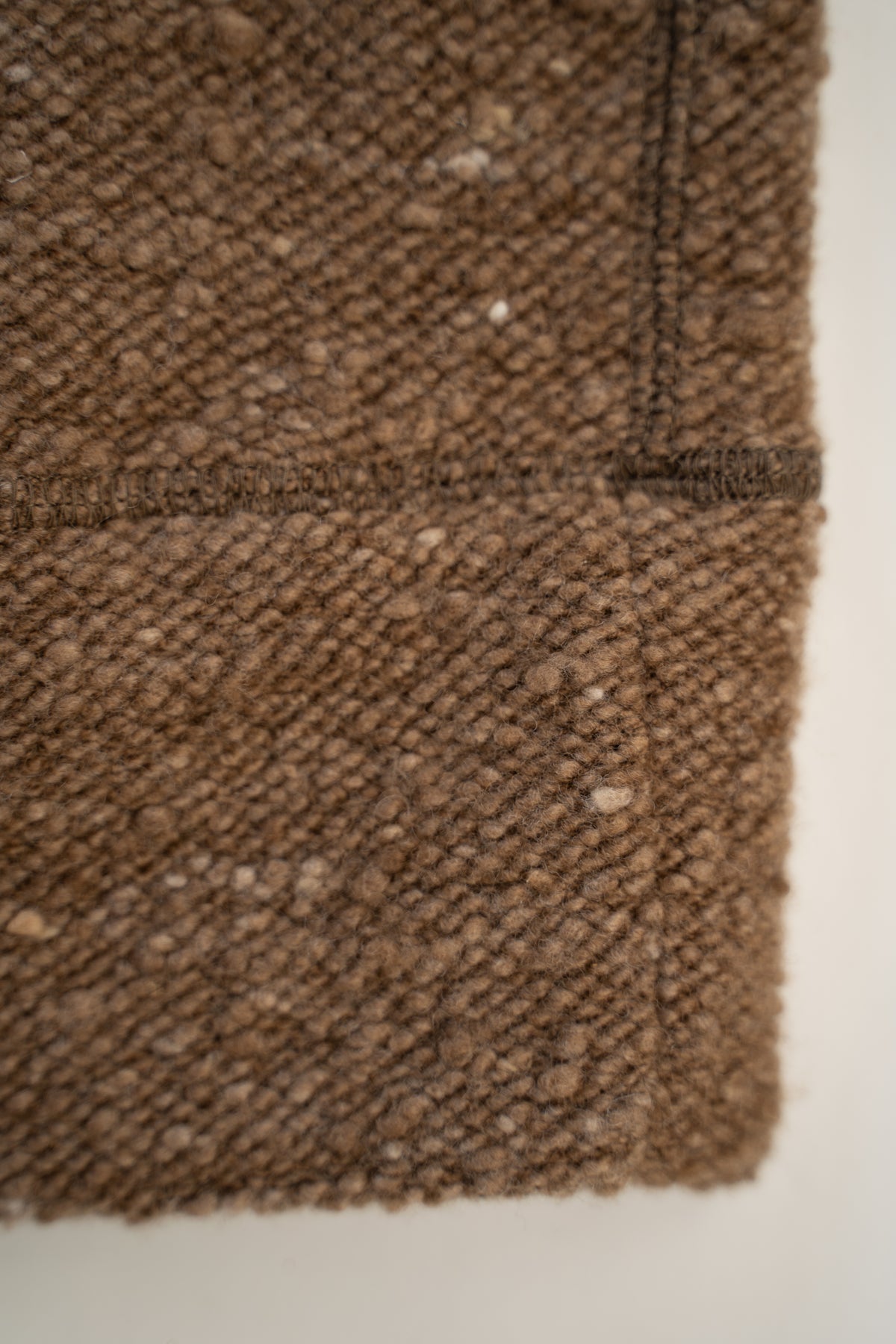 【ラスト1点】Anatomical Cut Zip Cardigan "DRIVE"（MAPLE）