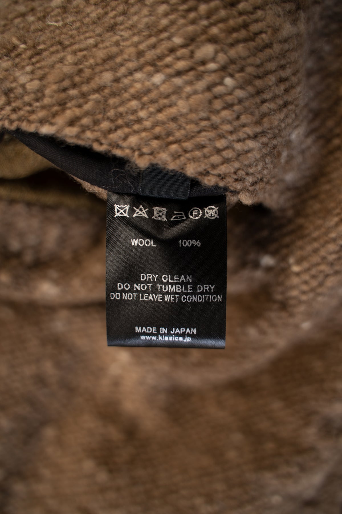 【ラスト1点】Anatomical Cut Zip Cardigan "DRIVE"（MAPLE）