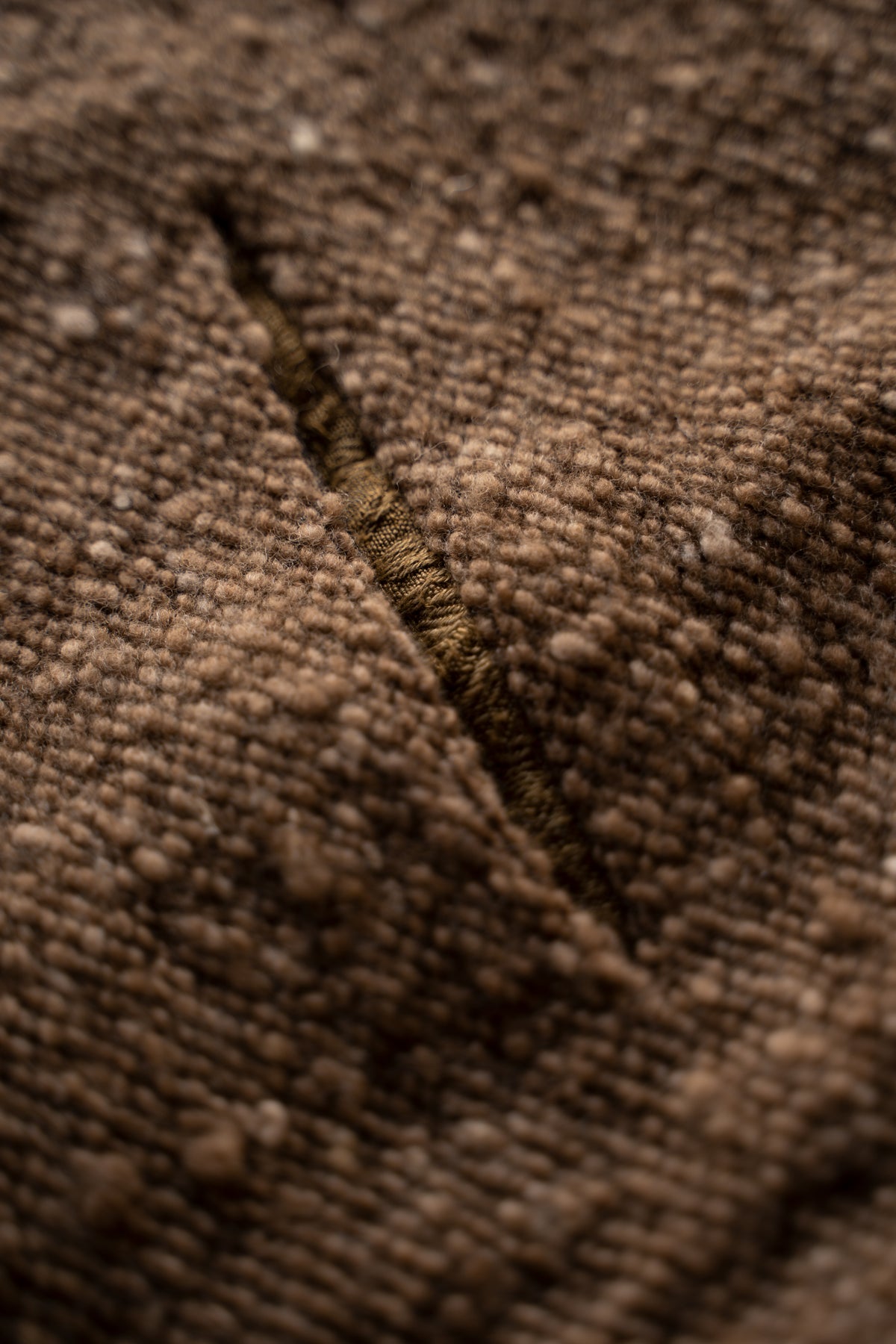 【ラスト1点】Anatomical Cut Zip Cardigan "DRIVE"（MAPLE）