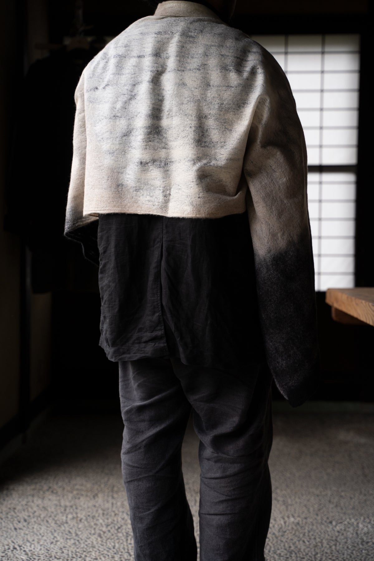 【ラスト1点】Cashmere Silk Stole "ROSSINI" （AS SAMPLE）