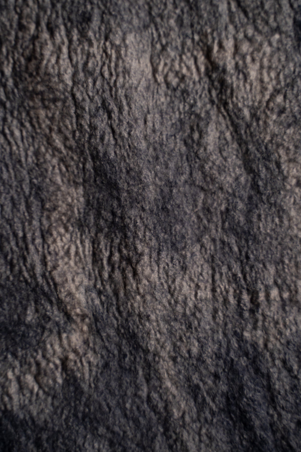 【ラスト1点】Wool Silk Stole "LIGHT 200" （BLACKBOARD/EARTH）