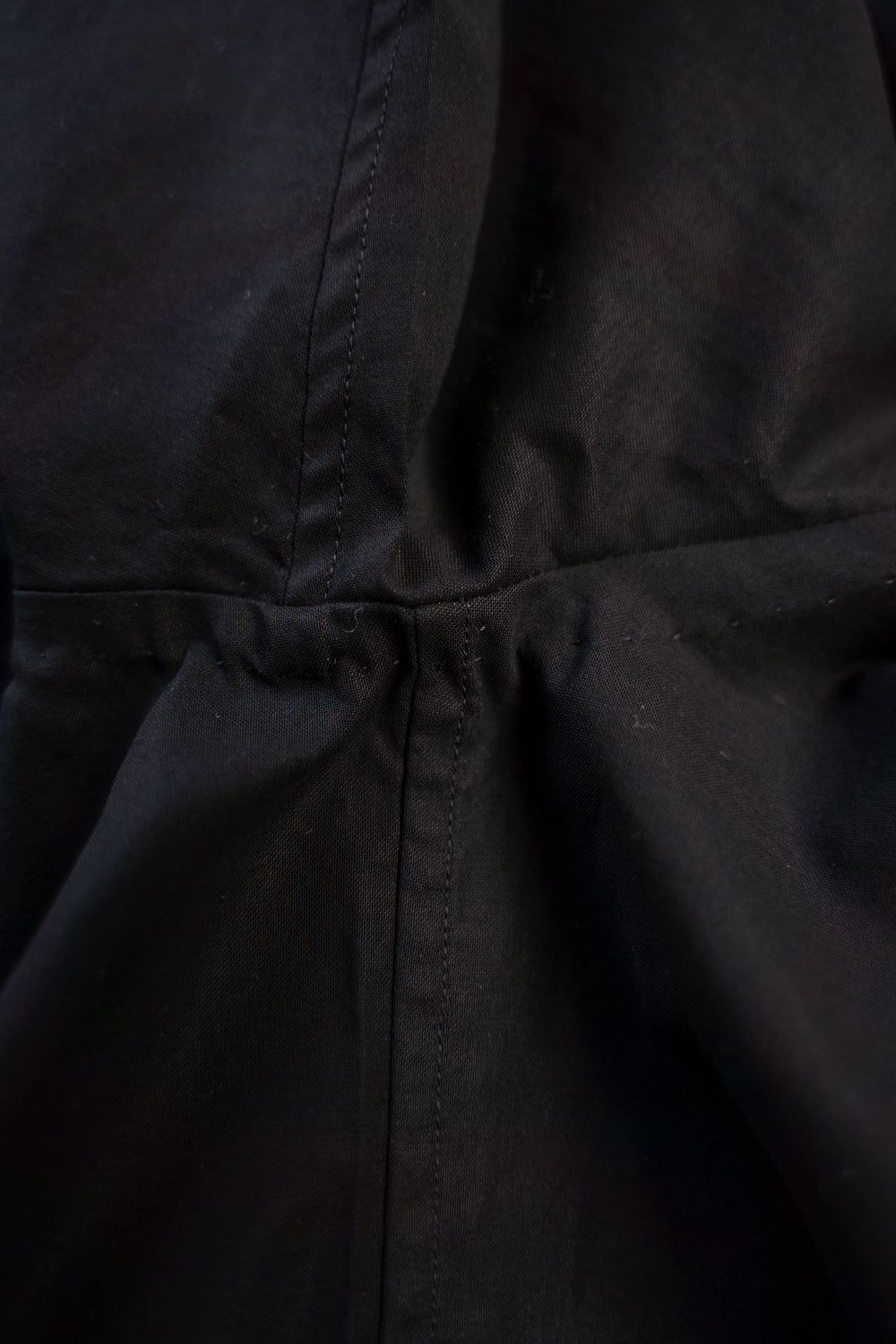 【ラスト1点】See-through Boil Ethnic Crew Neck Shirt（BLACK）