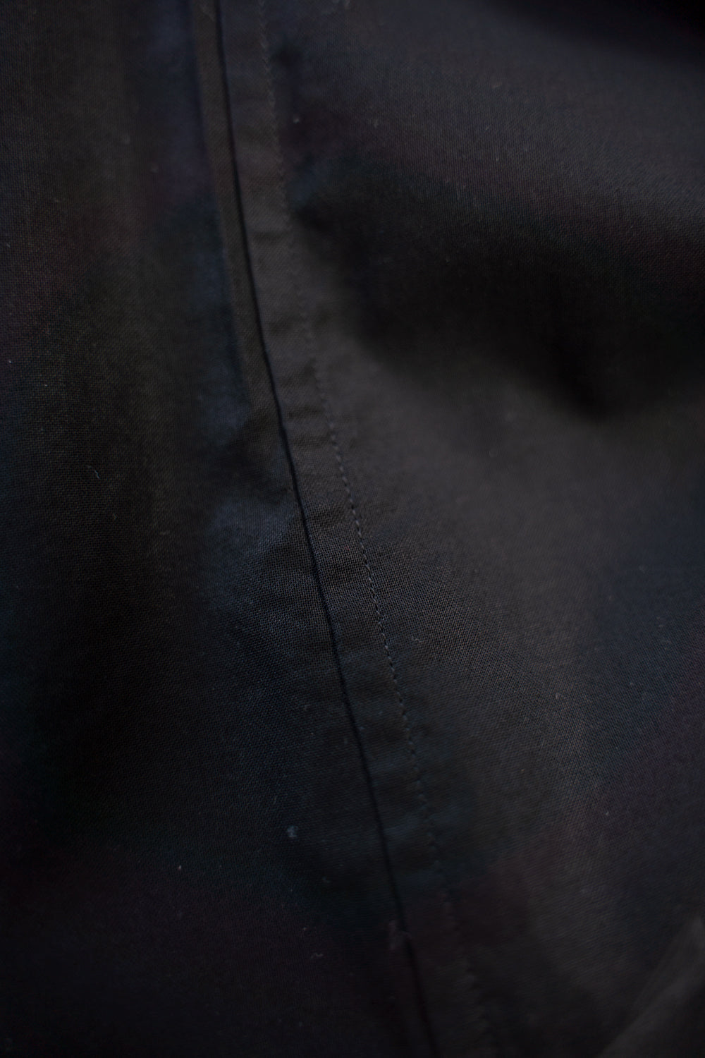 【ラスト1点】See-through Boil Ethnic Crew Neck Shirt（BLACK）