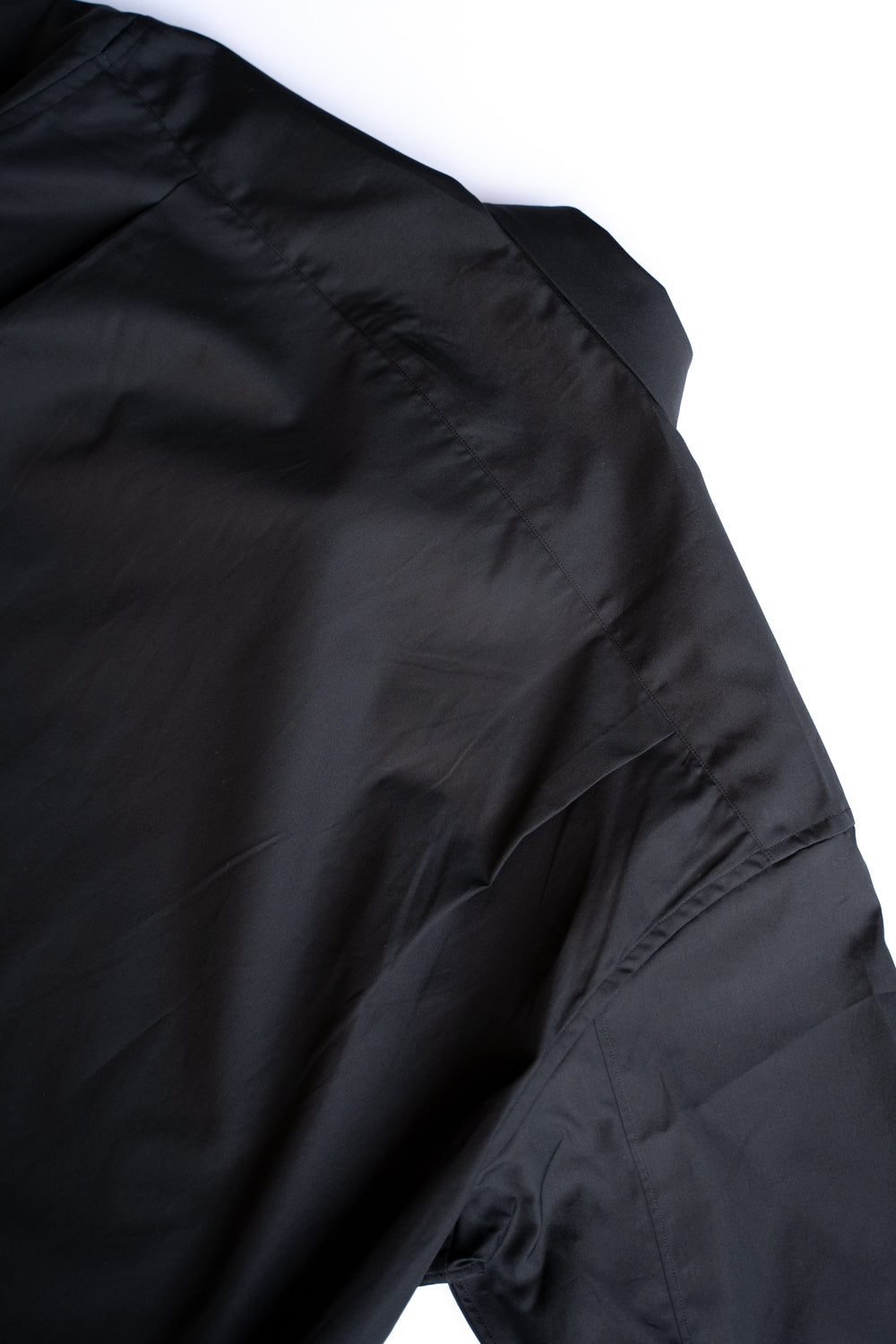 【ラスト１点】SH03BH ボックス大開襟半袖シャツ（BLACK）