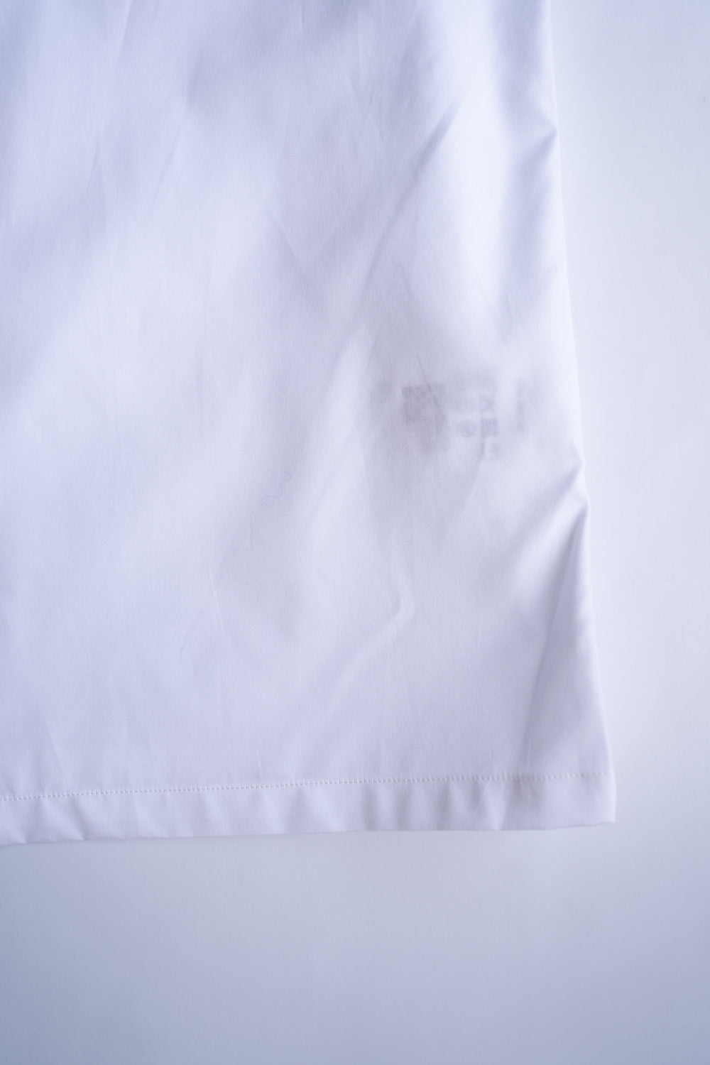 【ラスト1点】SH03BH ボックス大開襟半袖シャツ（WHITE）