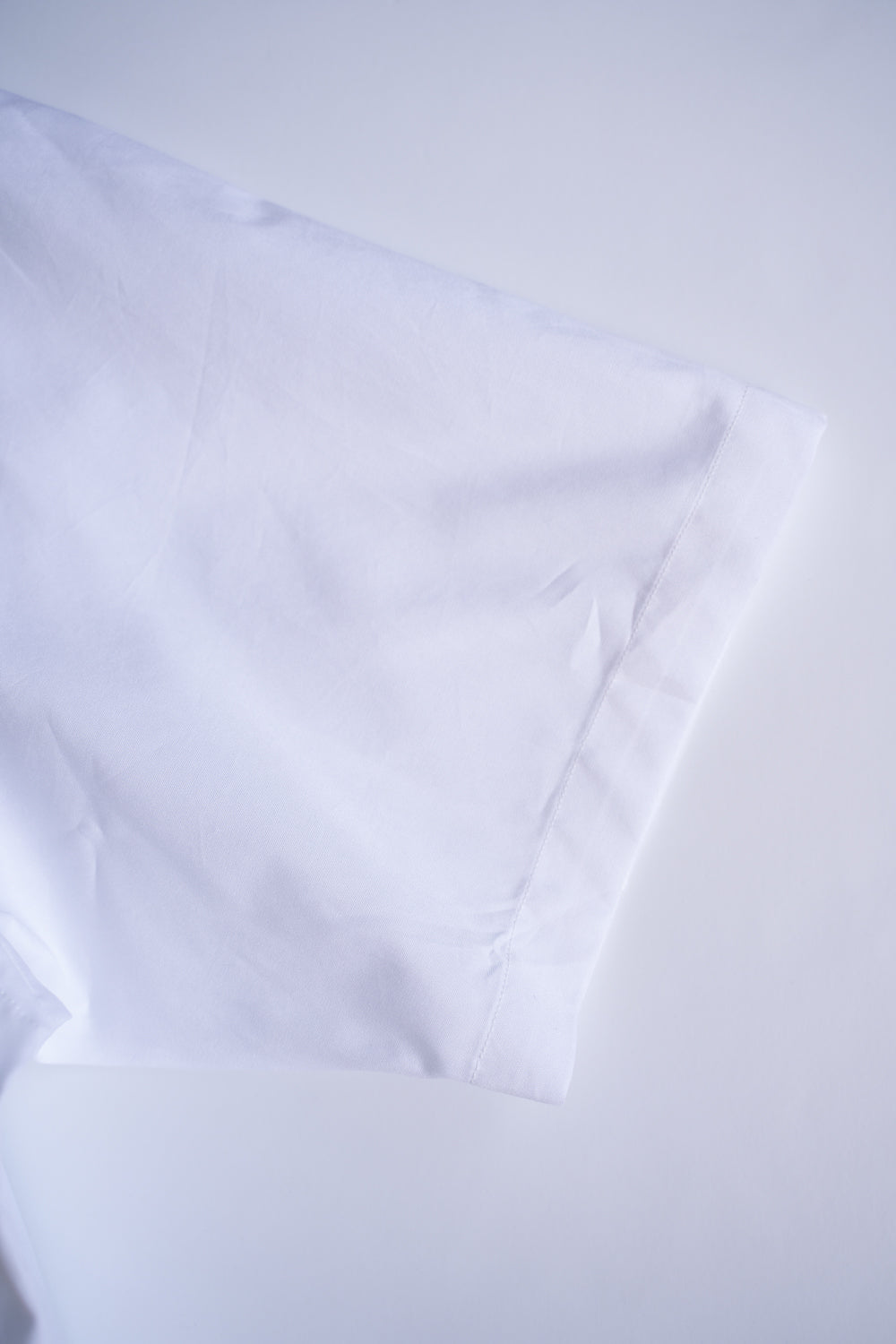 【ラスト1点】SH03BH ボックス大開襟半袖シャツ（WHITE）
