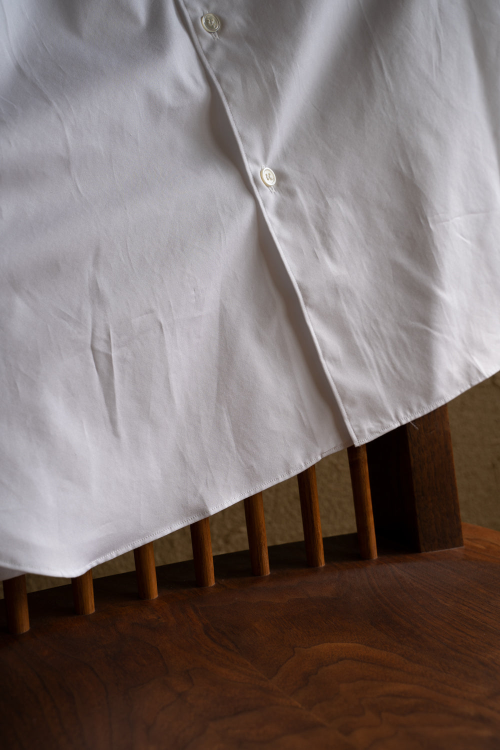 SH01B ボックスレギュラー半袖シャツ（WHITE）