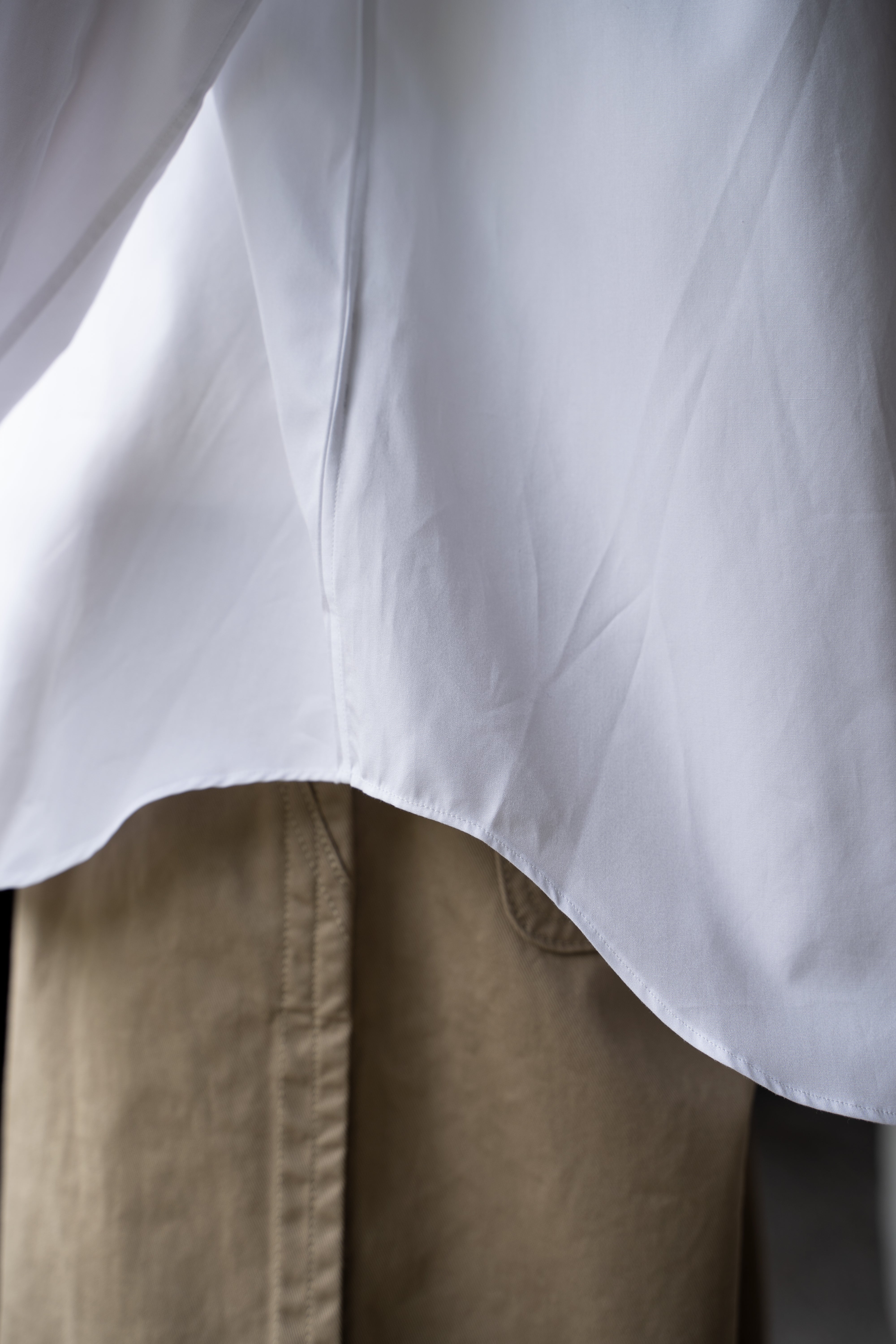 【ラスト1点】SH01B ブロードボックスレギュラーカラーシャツ（WHITE）