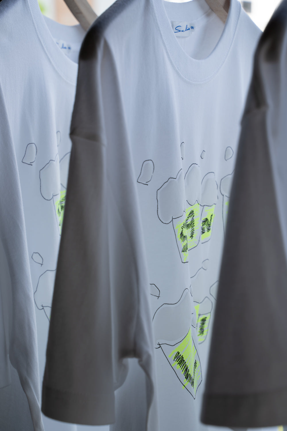 Sans limite/サンリミット】ビールT 26SS（WHITE）
