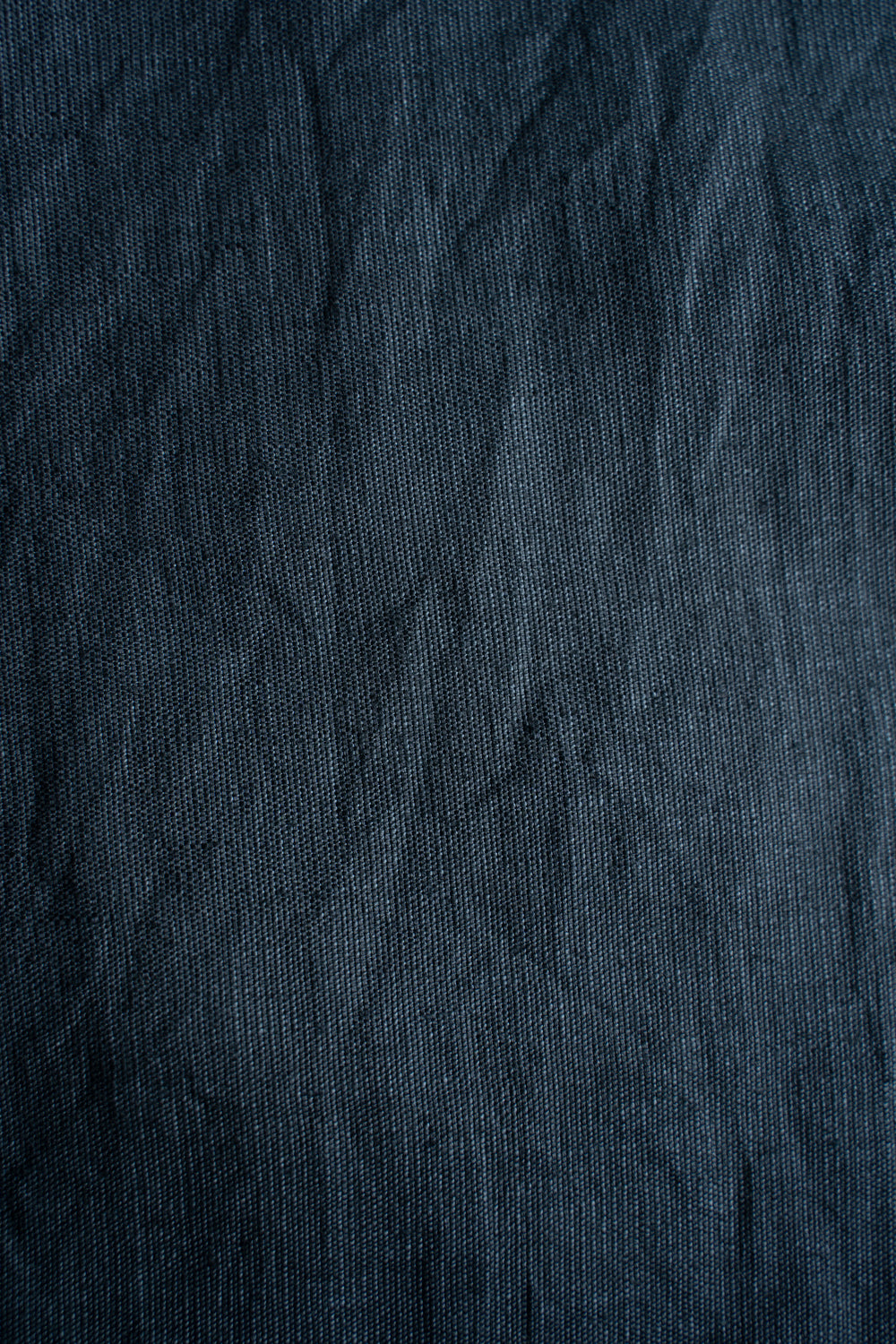 【ラスト1点】亜麻大麻サイドスリットパンツ（藍×鬱金×墨）